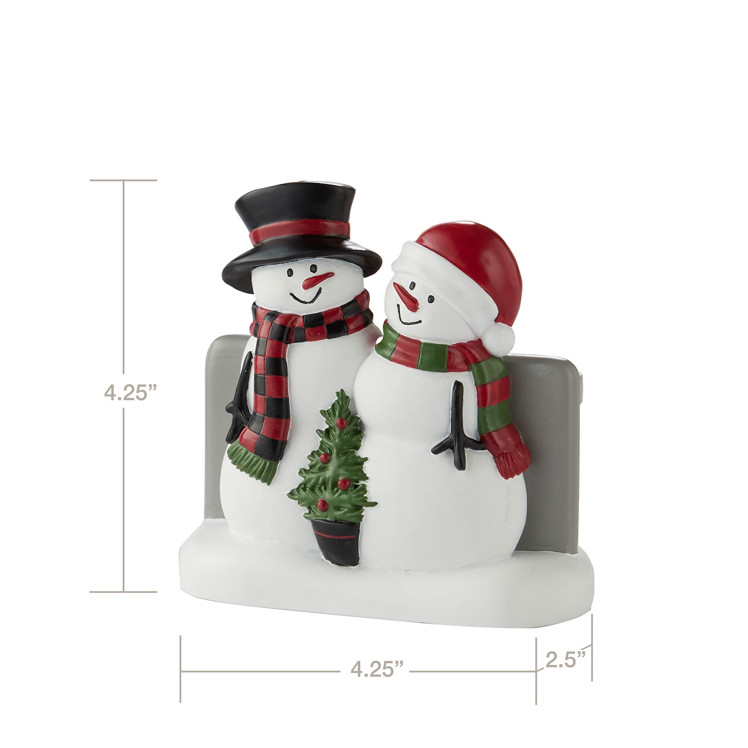 SKL Home Woodland Winter  Toothbrush Holder  Red