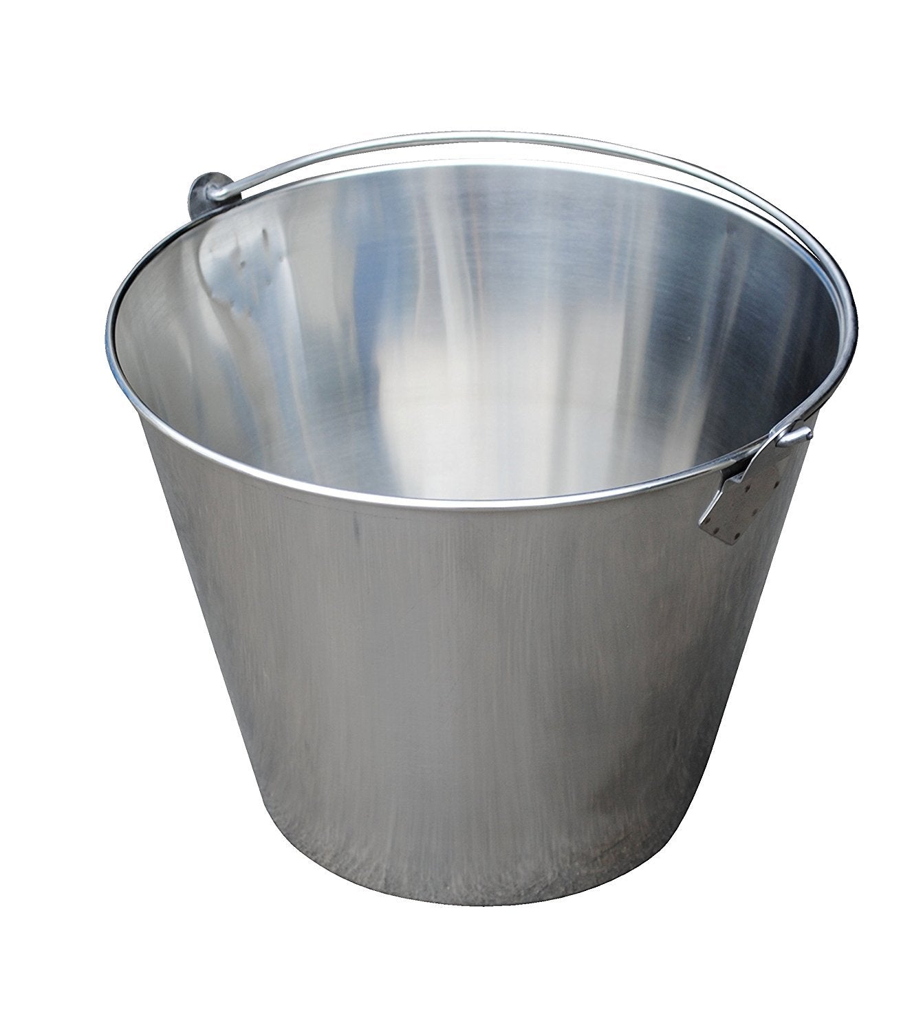 Vestil Bkt-Ss-325 Stainless Steel Bucket, 10'' Depth, 3.25 Gallon, 88 Pound Capacity