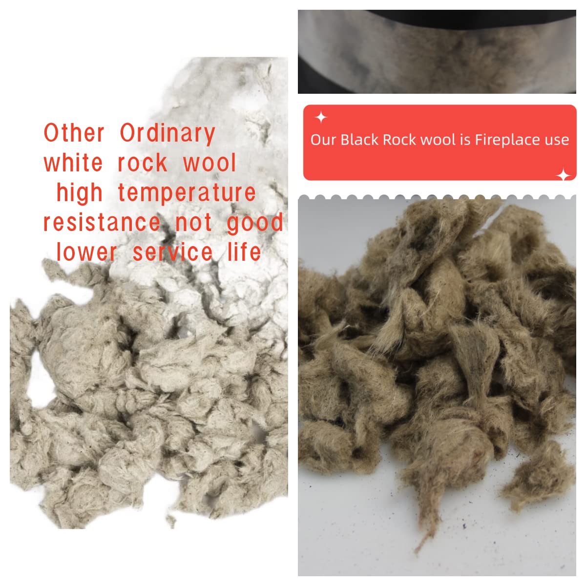 High Temperature Resistance 12 Oz/Bag Glowing Embers