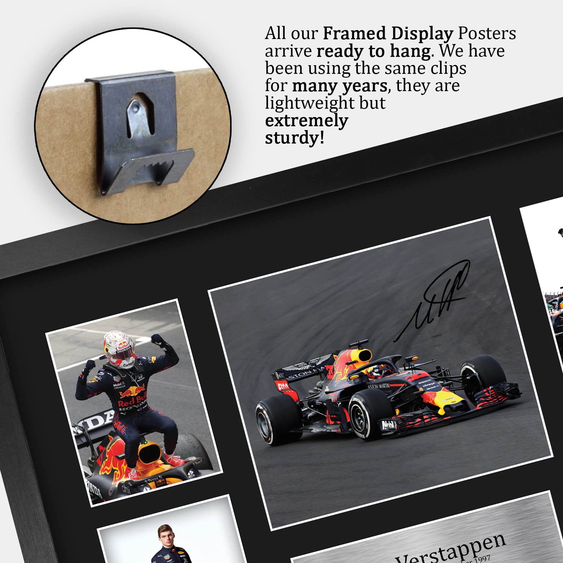 Hwc Trading Max Verstappen 16 X 12 Inch (A3) Printed Gifts Signed Autograph Presentation Display For F1 Formula 1 Racing Fans -