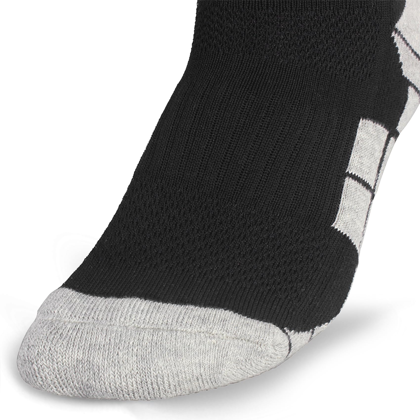 Cwvlc Soccer Socks Mens Womens 3 Pairs Football Sport Team Athletic Knee High Long Tube Cotton Compression Socks Black Large (10