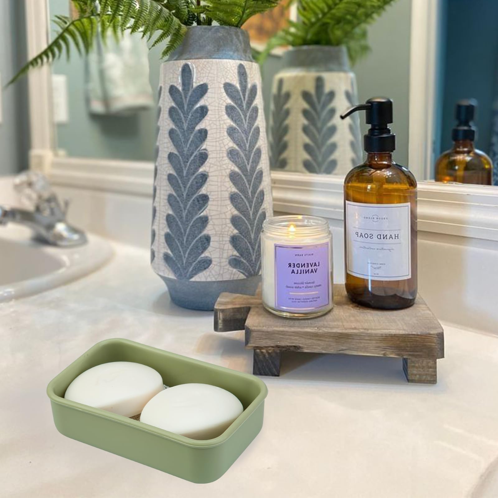 Travel Soap Container, Leakproof Soap Case, Large Shampoo Bar Case, Leakproof Soap Box With Draining Layer, Slip-Resistant Porta