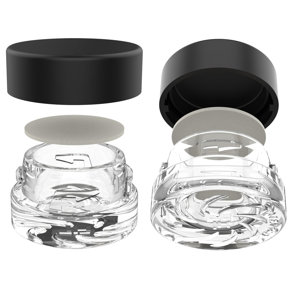 5Ml Supercell Clear Glass Thick Child Resistant Containers - Concentra ...