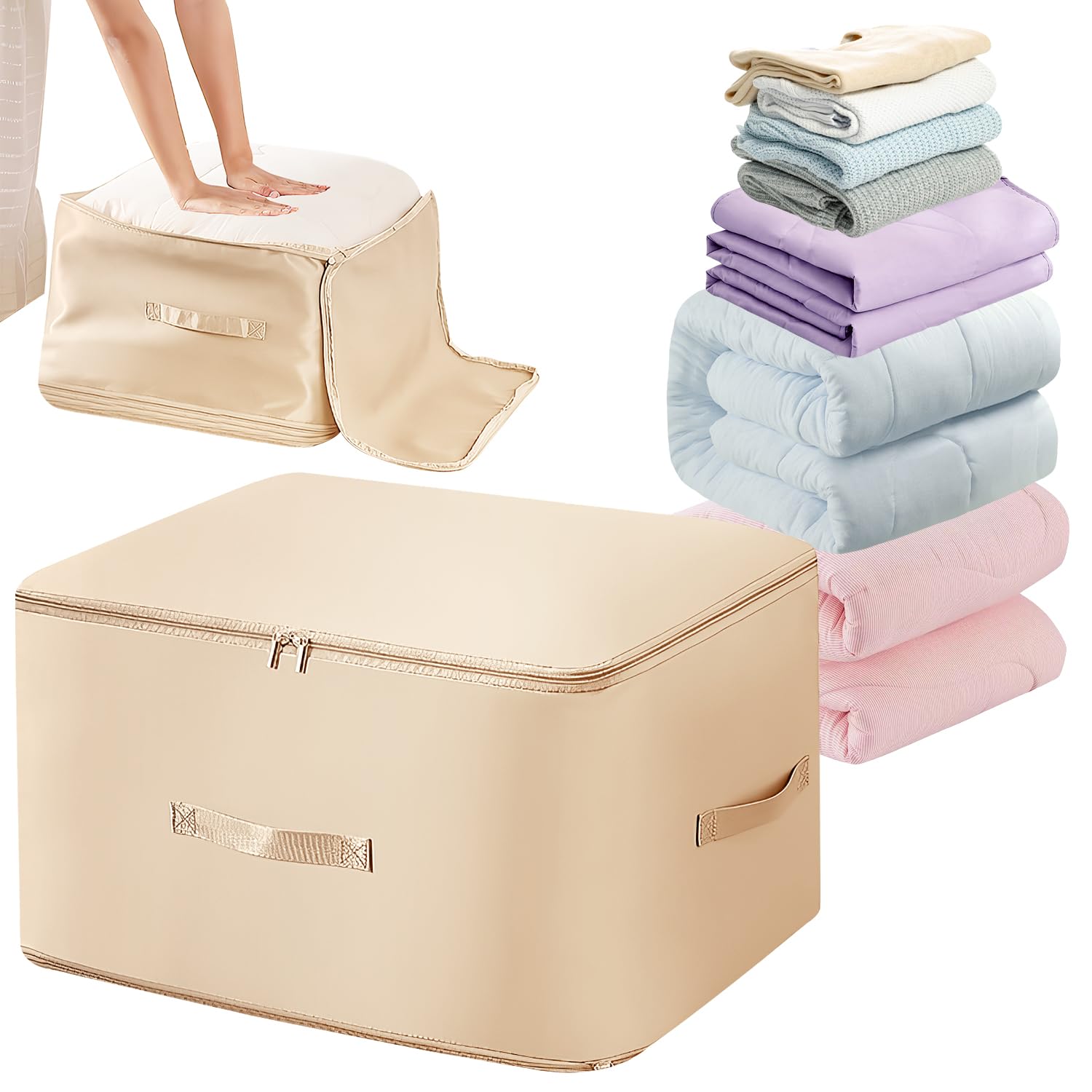 Generic Ultra Space Saving Self Compression Organizer,Clothes Compression Bag,Compression Organizer For Blankets,Moving Organize