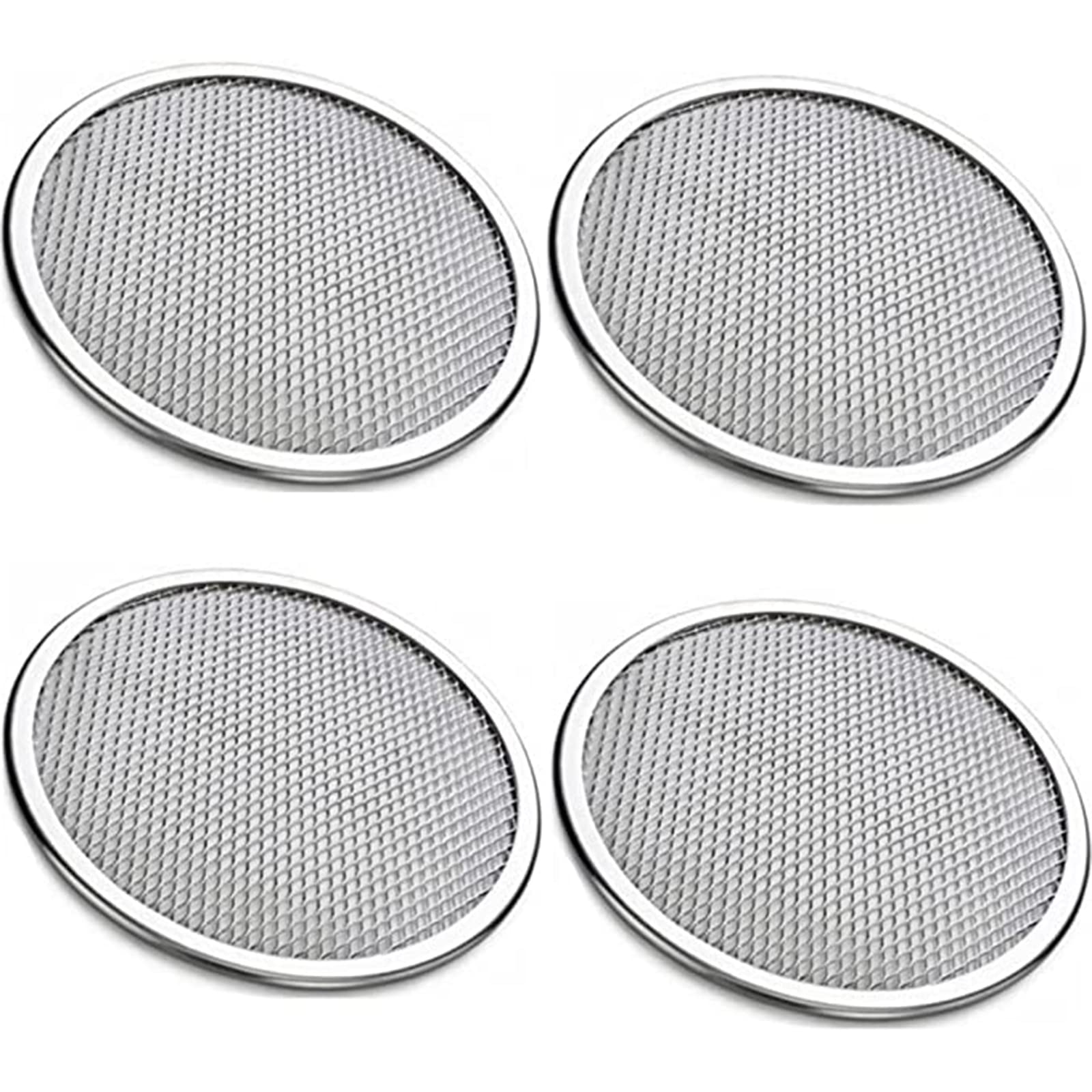 12 Pack Sprouting Lids,304 Stainless Steel Screen Filter Strainer Lid For 2.75 Inch Regular Mouth Mason Jar,Mesh Bean Sprout Sie