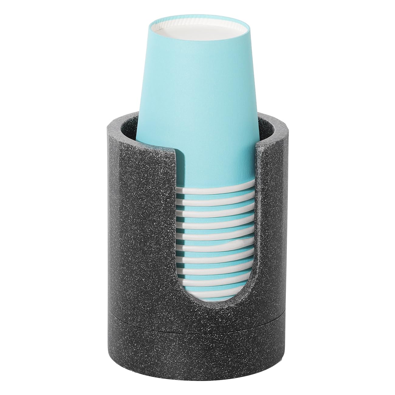 Luxspire Bathroom Cup Dispenser, 3Oz Dixie Cup Dispenser, Resin Dixie Cup Holder, Disposable Paper Cup Holder For Bathroom, Cott