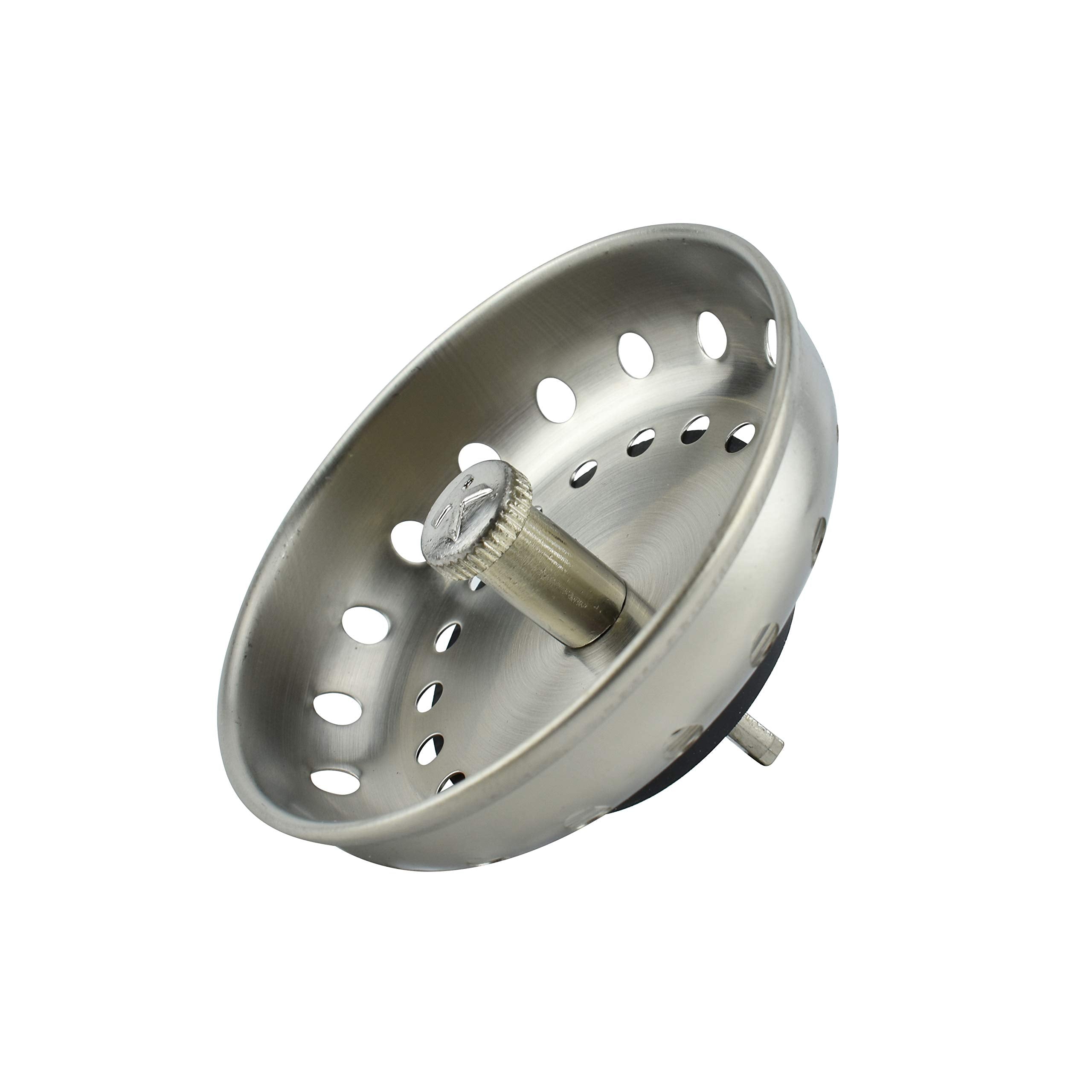 Plumb Pak K820-22Dsbn Replacement Fixed Post Strainer Basket, Brushed Nickel