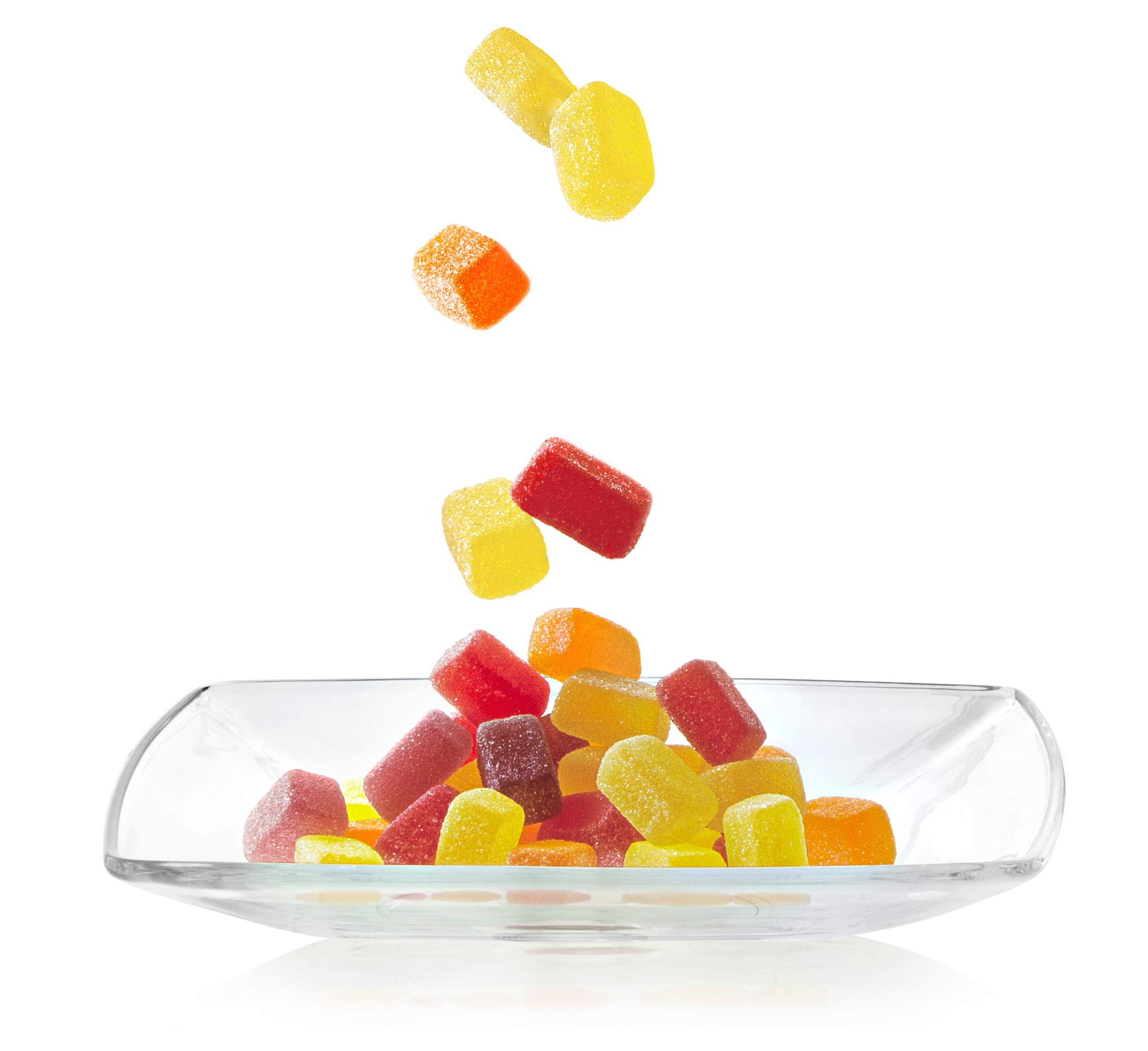 Glass Square Plate - 5.9'' D - Square - Set Of 6 - By Barski - European Quality - Plates Are - 5.9'' Diameter - Can Be Used For