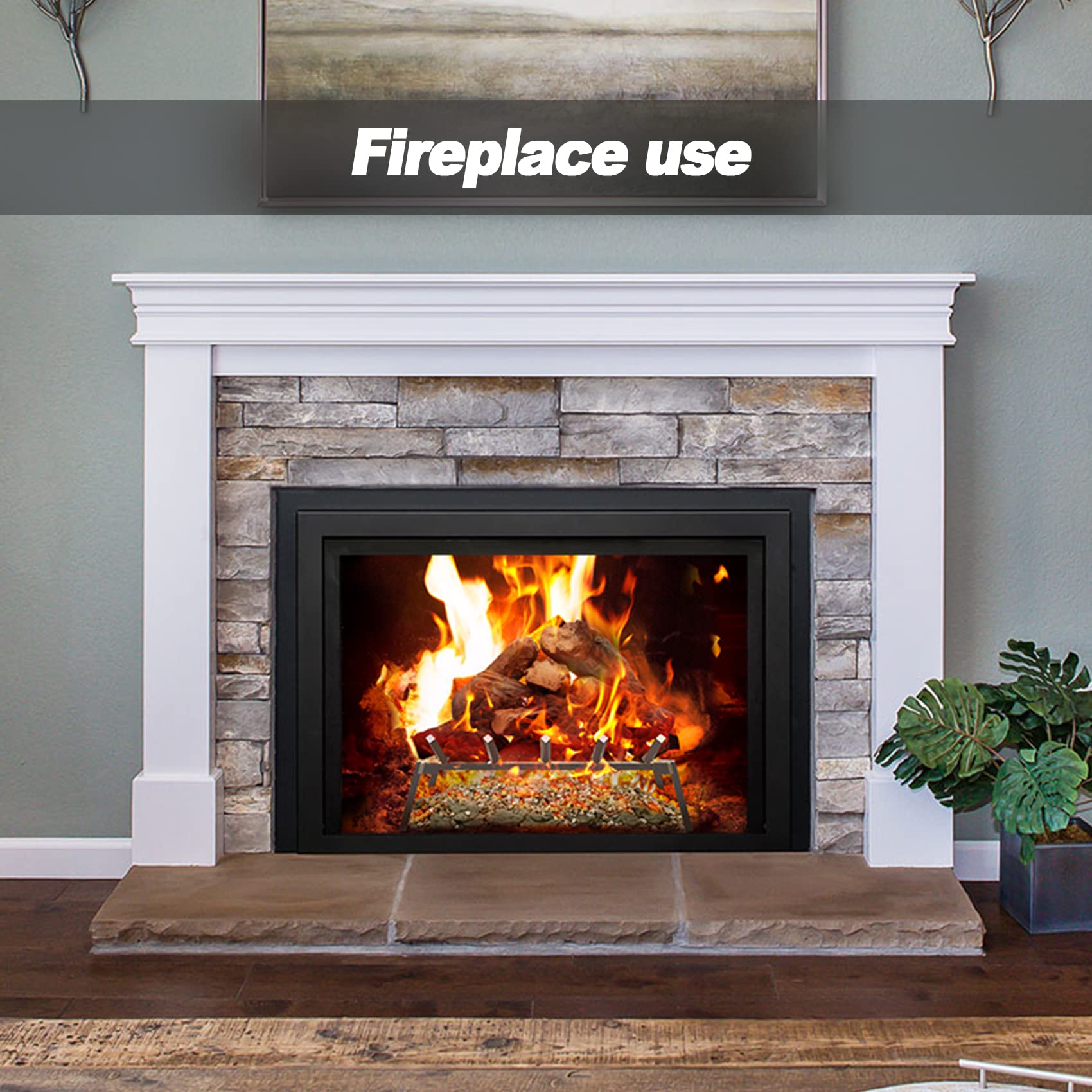 Skyflame Silvery Vermiculite Granules For Gas Logs, 12 Oz Bag