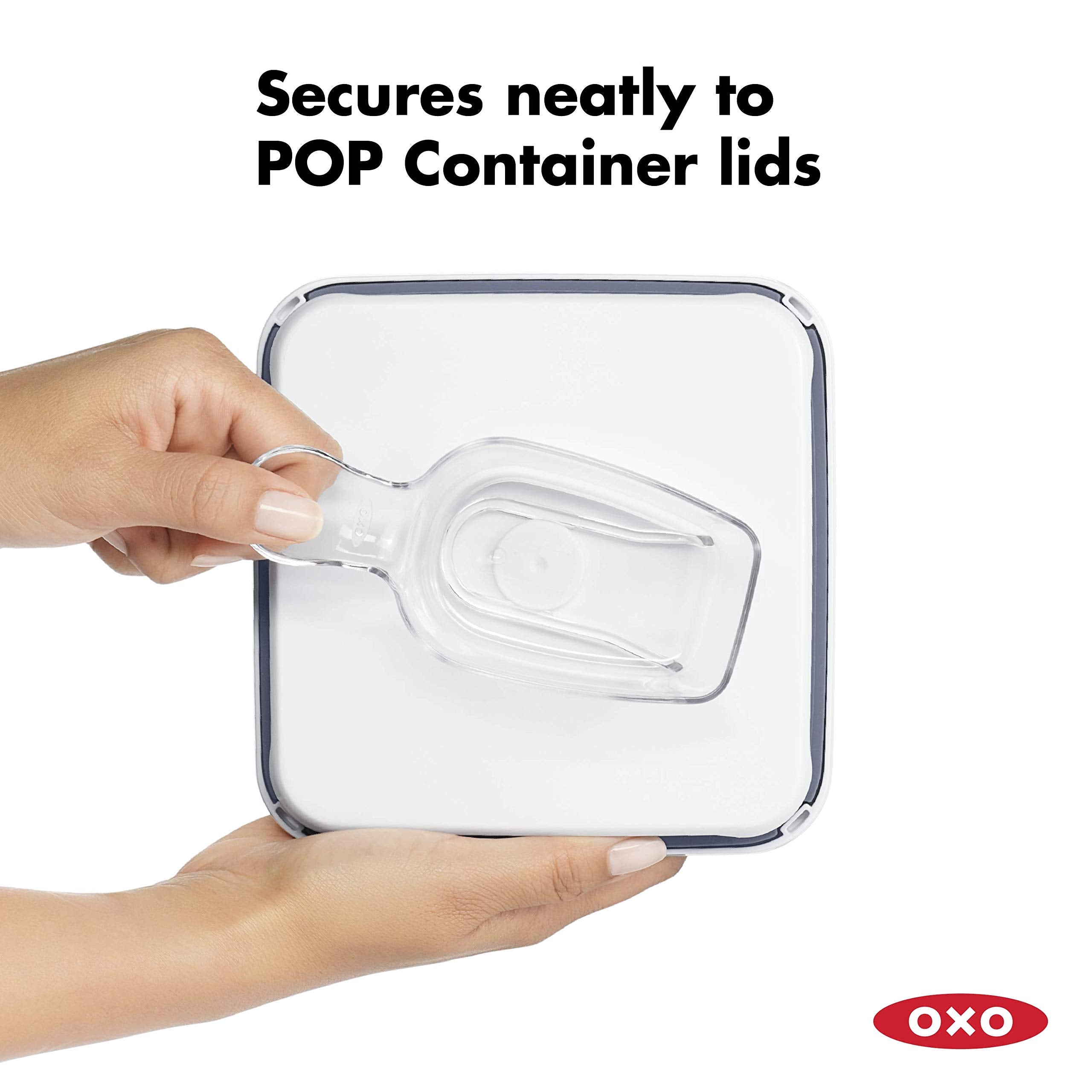 OXO Good Grips POP Container 1/2 Cup Scoop  Clear