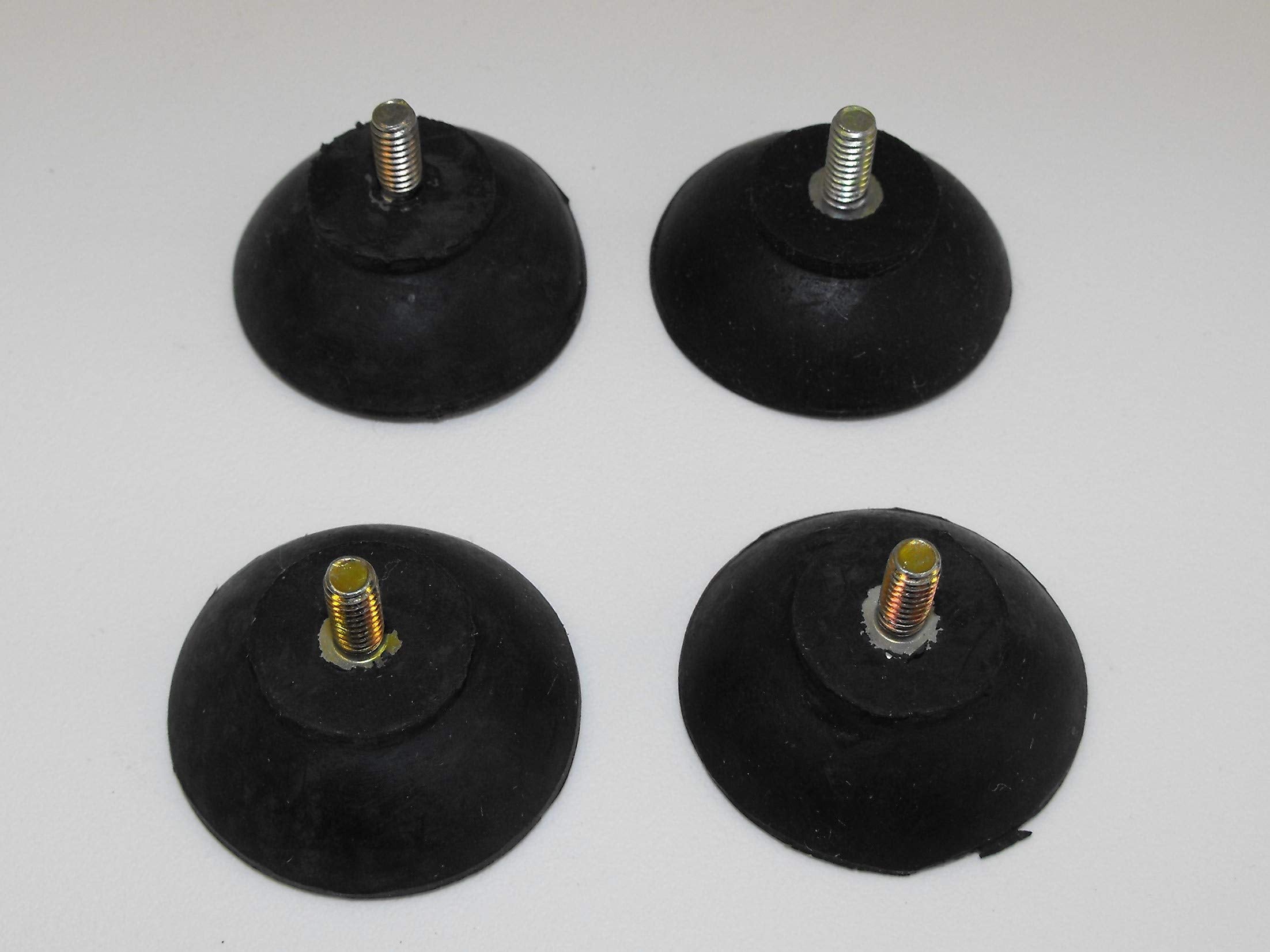 4 New Rubber Suction Cup Feet For Vintage Rival Shred O Mat and Grind O Mat Replacement Cups