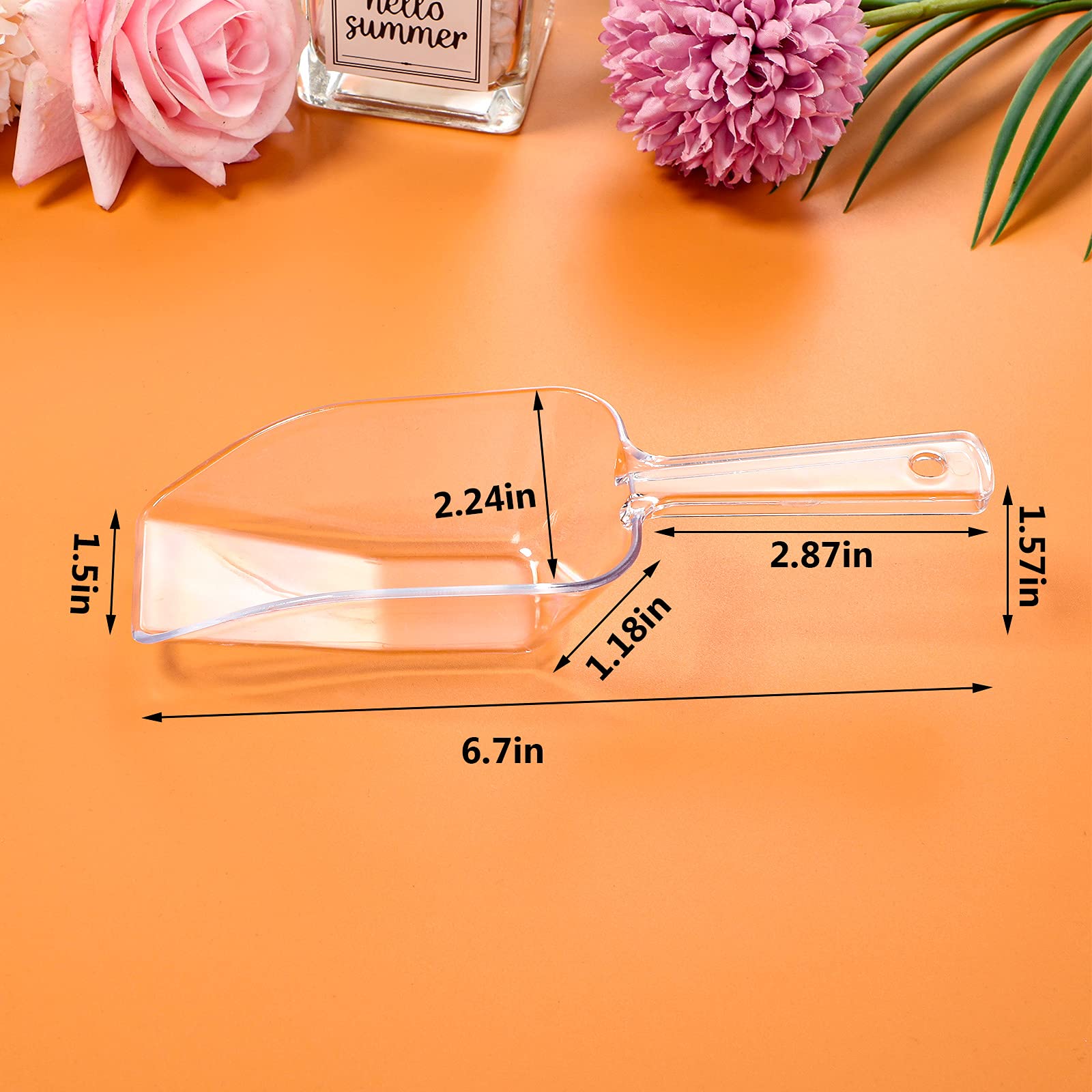 Plastic Serving Tongs Mini Kitchen Tongs Kitchen Tongs Utility And Plastic Kitchen Scoops Clear Ice Scoop Mini Clear Buffet Scoo