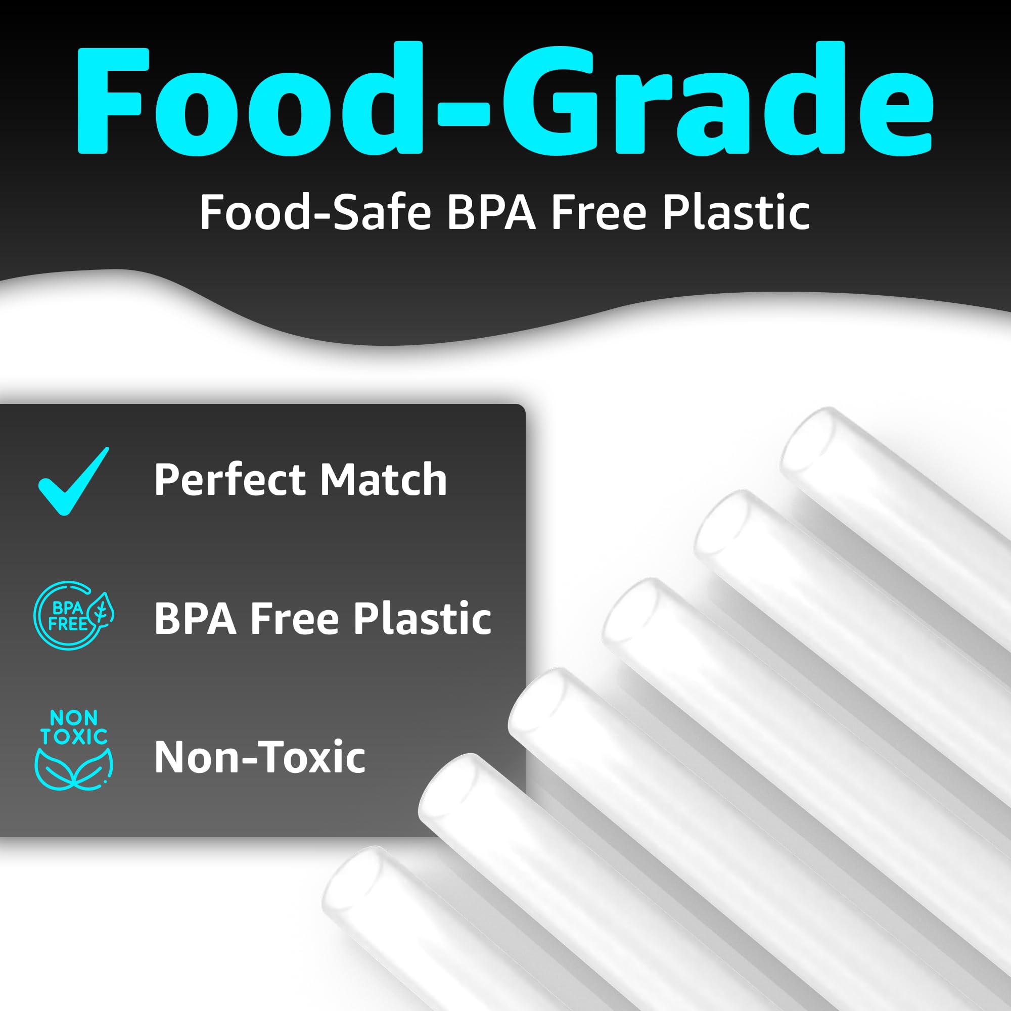 Jmoe Usa Straws For Owala 14Oz Flip Kids Water Bottles | Replacement Plastic Straw Accessories | Designed For Owala 14 Oz Kid Fl