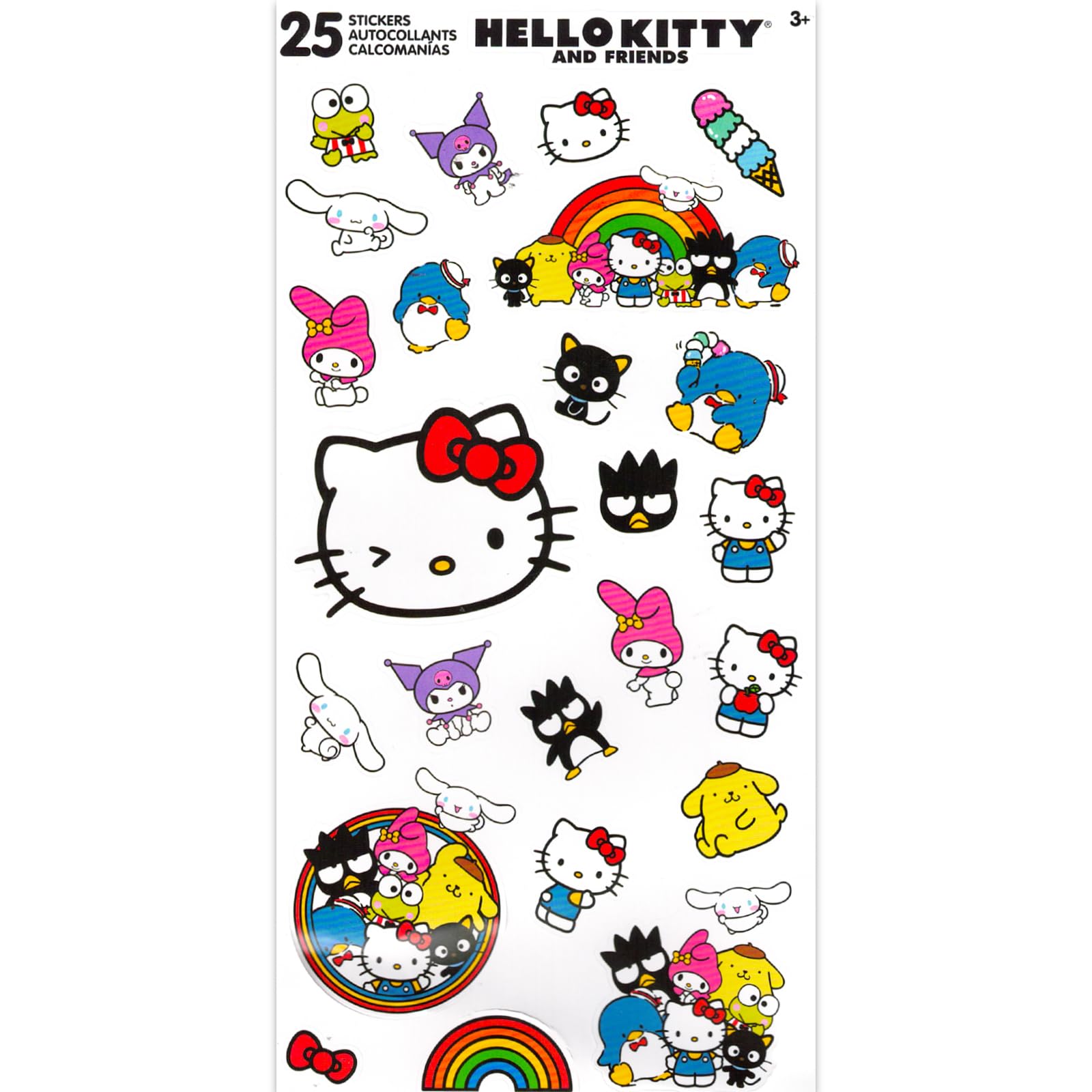 Hello Kitty Beach Towel Set - Bundle With 27X54 Hello Kitty Pool Towel Plus Stickers And More (Hello Kitty Bath Towel For Kids A