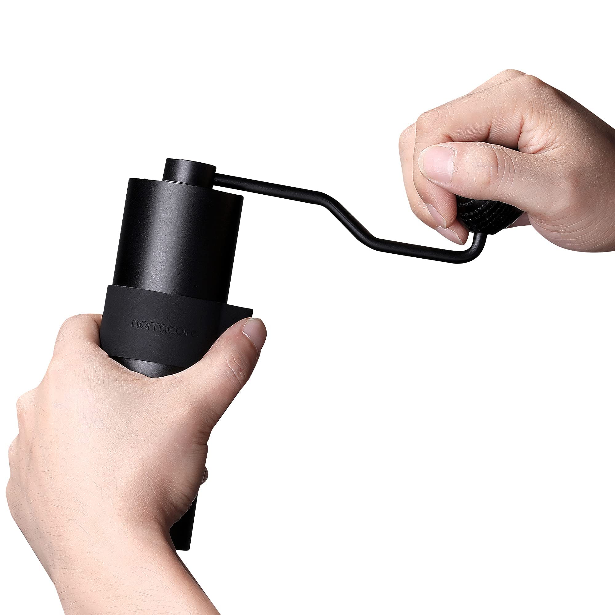Normcore Manual Coffee Grinder V2 - Hand Coffee Grinder With Stainless Steel 38Mm Contemporary Conical Burr - Adjustable Setting
