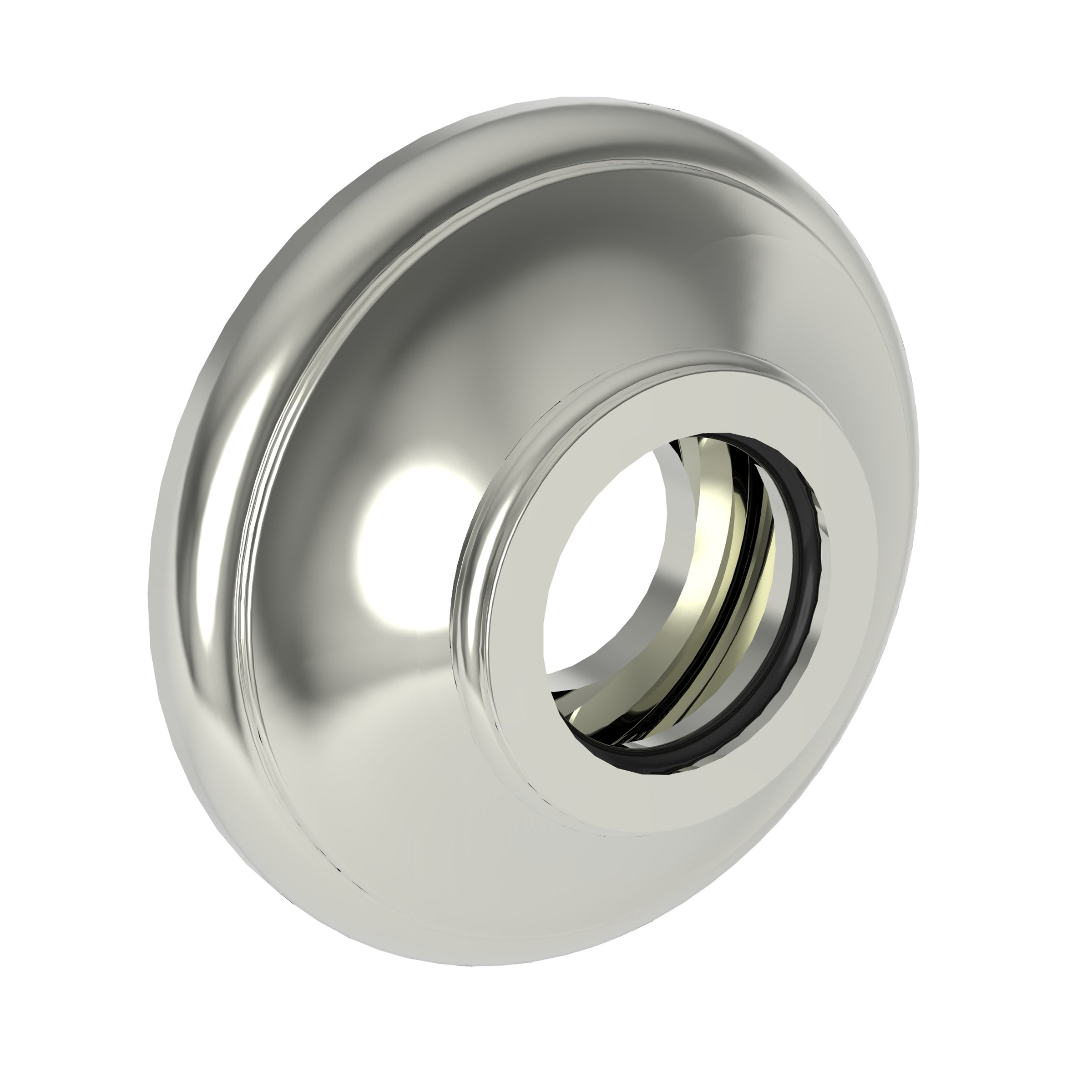 Ginger 4539B/Pn Columnar Shower Rod Brackets Pair, Polished Nickel