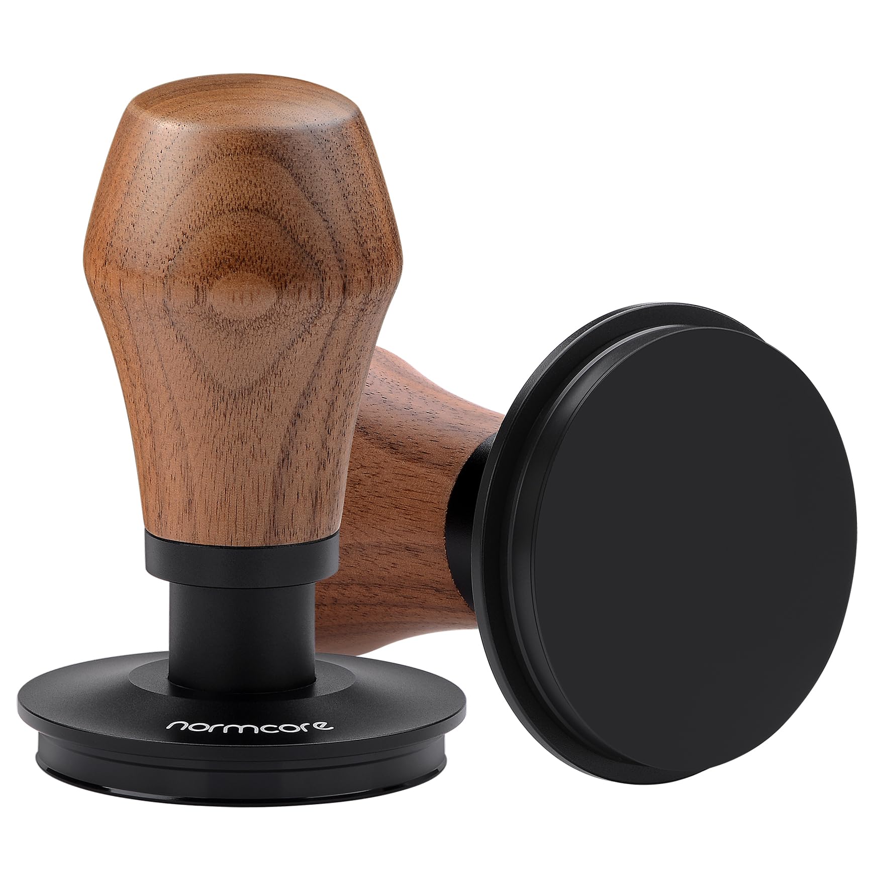 Normcore 53.3Mm Espresso Coffee Tamper V4, Spring Loaded Tamper With Titanium Pvd Coating Flat Base For Breville Sage 54Mm Porta