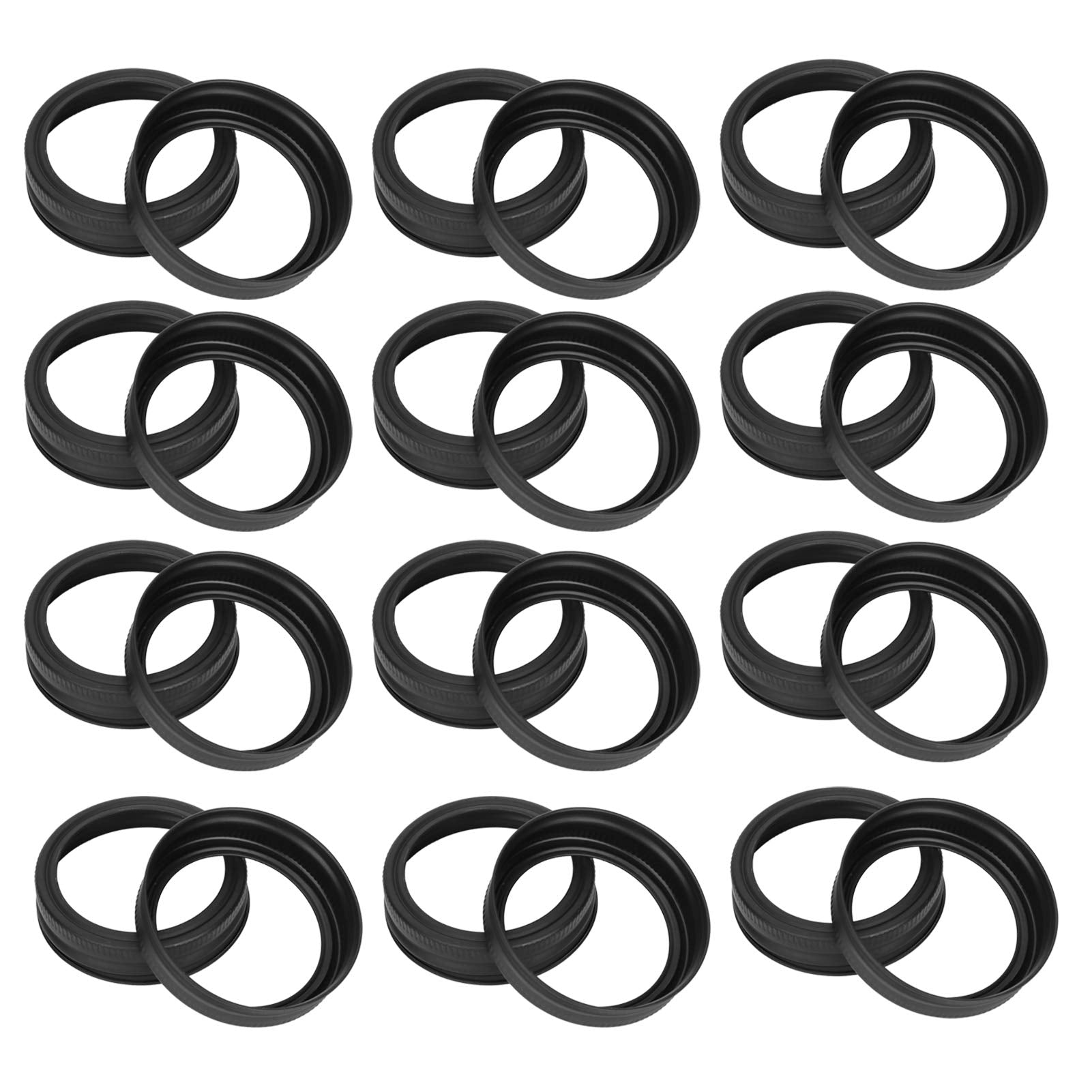 Can Lid, 24 Pcs For Mason Jar Lids, Regular Mouth Canning Lids Lids For Mason Jar Canning Lids Iron Lid Round 70Mm Widemouthed S