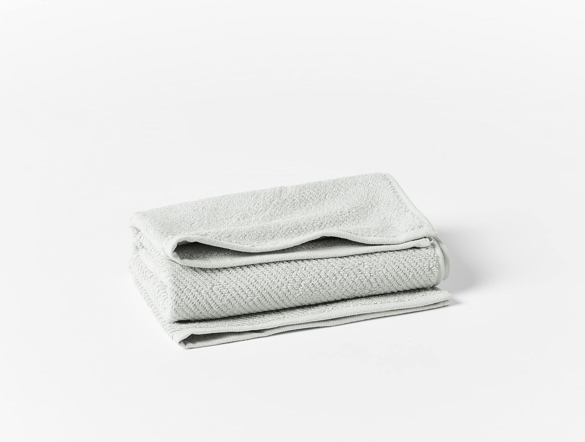 Coyuchi Air Weight Organic Towels, Hand Towel - Fog (20'' X 40'')