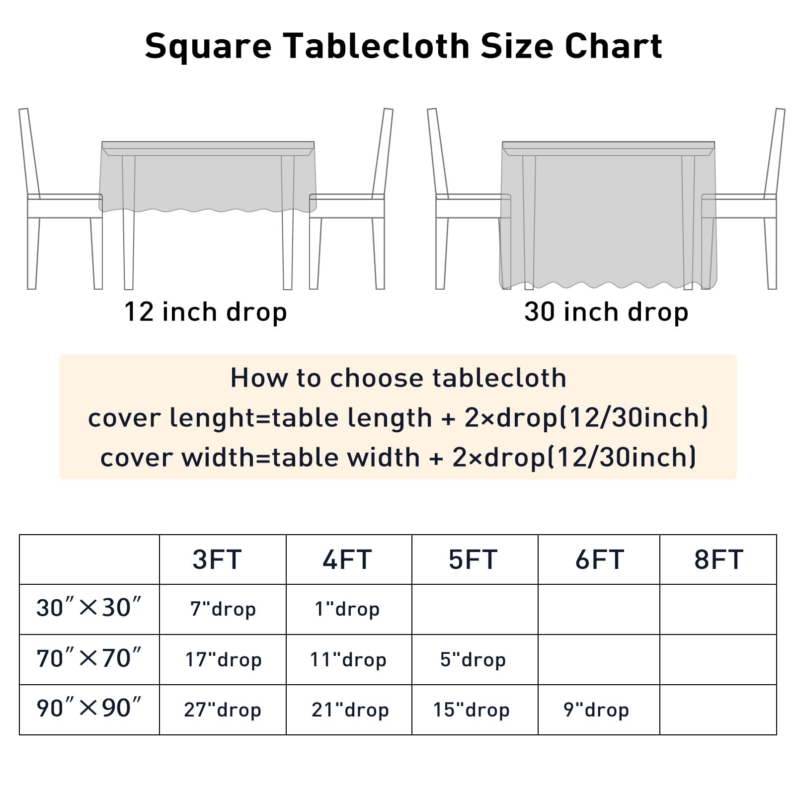 PartyDelight Silver Sequin Tablecloth Square Sparkly Table Cloth Overlay 90x 90