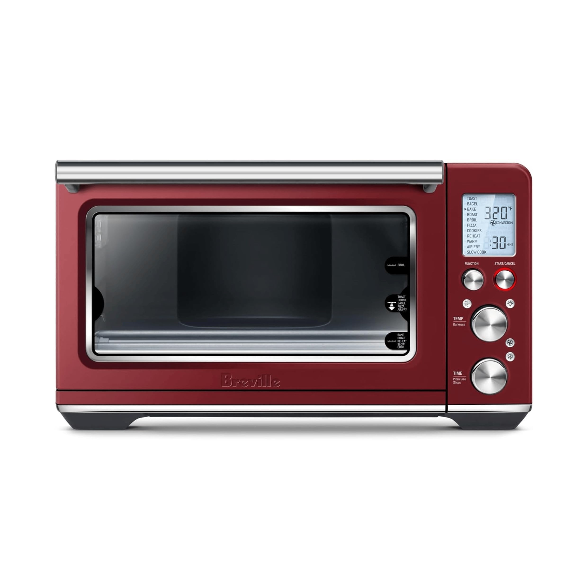 Breville BOV860RVC Smart Oven Air Fryer and Convection Oven, Red Velvet Cake