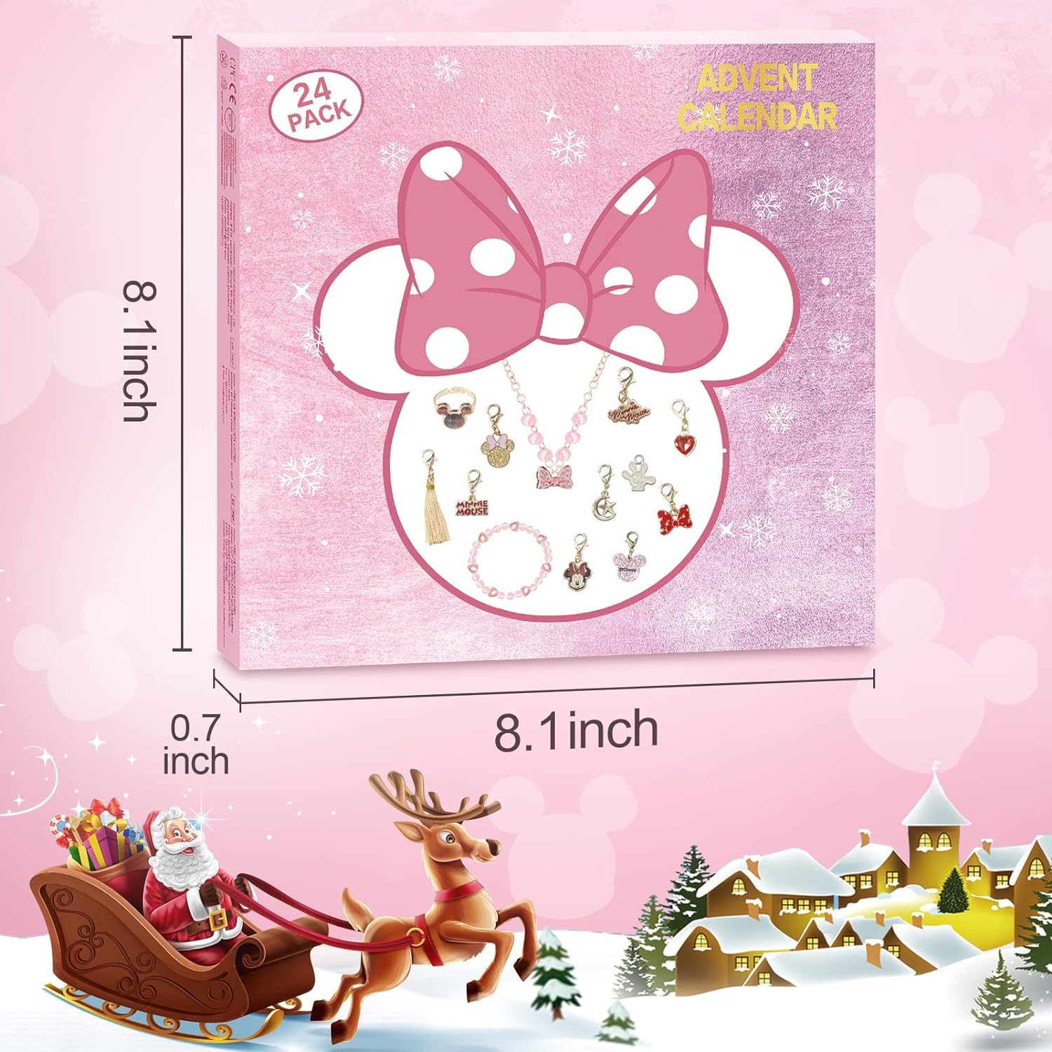 SWIND Christmas Advent Calendar 2025 for Girls and Boys With 24 Days Unique Gift Christmas Countdown Calendar Blind Box Kitty Th