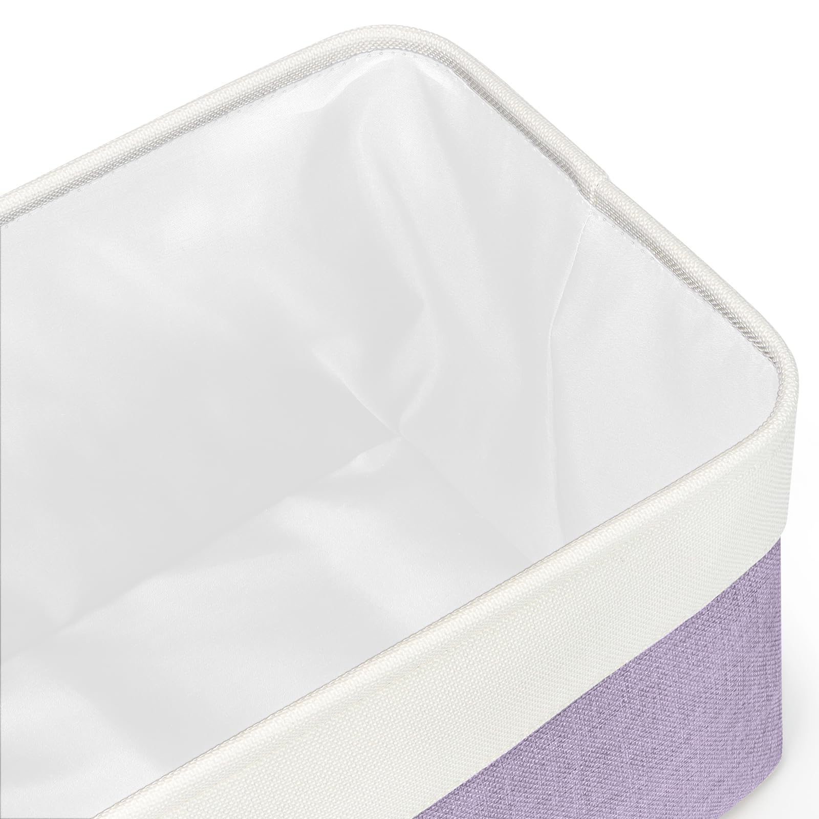 Kntiwiwo Foldable Storage Bins 15'' X 10'' X 9.5'' Fabric Storage Basket Cube With Handles Large Linen Closet Organizer Bins For