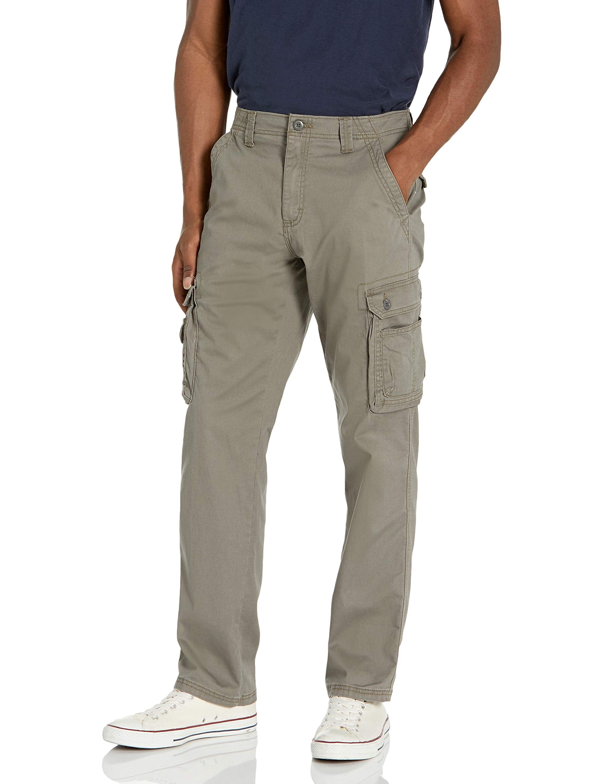 Lee Mens Wyoming Relaxed Fit Cargo Pant, Sagebrush, 40W X 34L