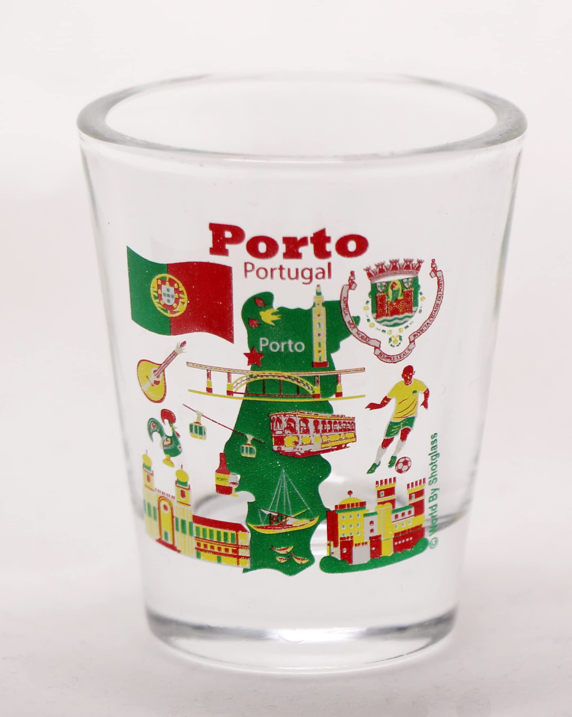 Porto Portugal Great Portuguese Cities Collection Shot Glass