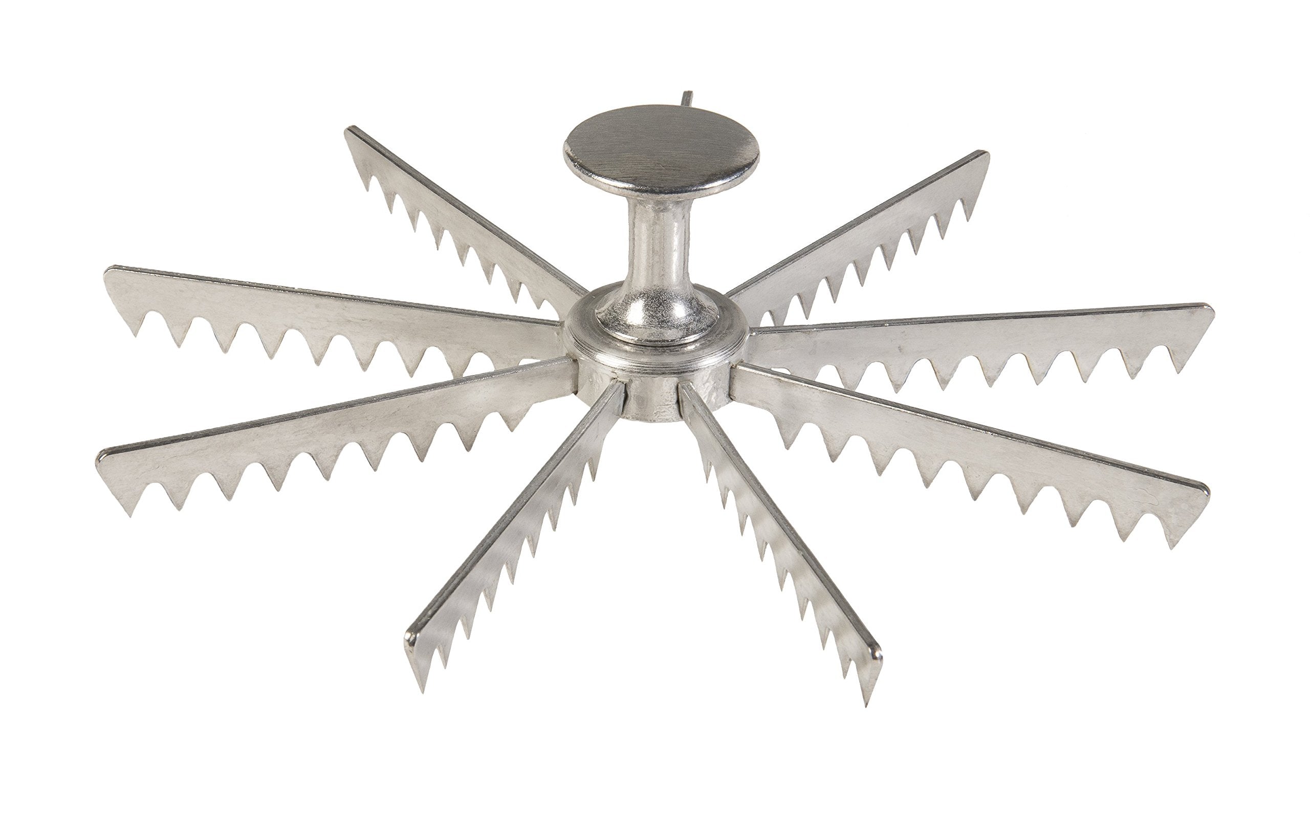 Update International (Apm-09) 9-Cut Pie Marker,Silver