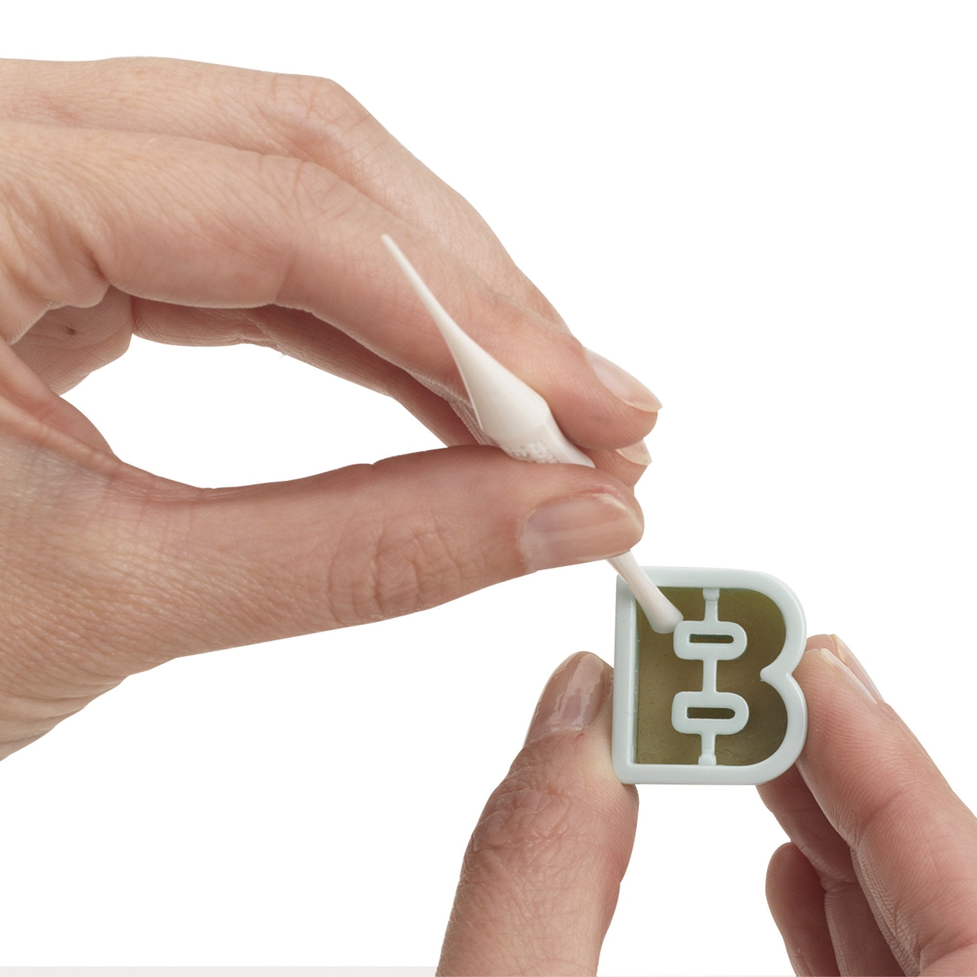 Sweet Creations 38-Piece Alphabet Numbers Cookie And Fondant Cutter Set, Blue