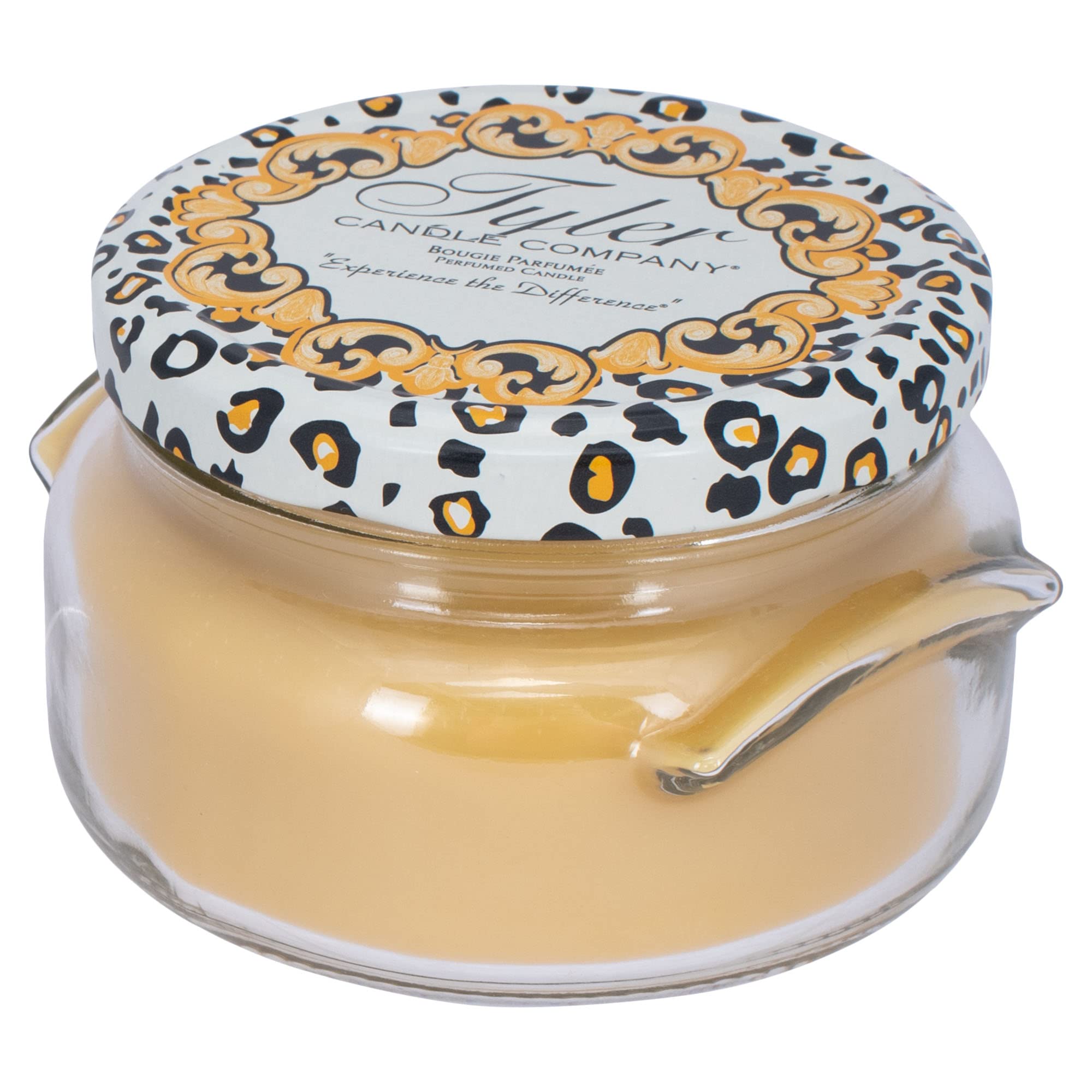 Tyler Glass Fragrance Candle 22 Oz,Icon,Gold (22oz)