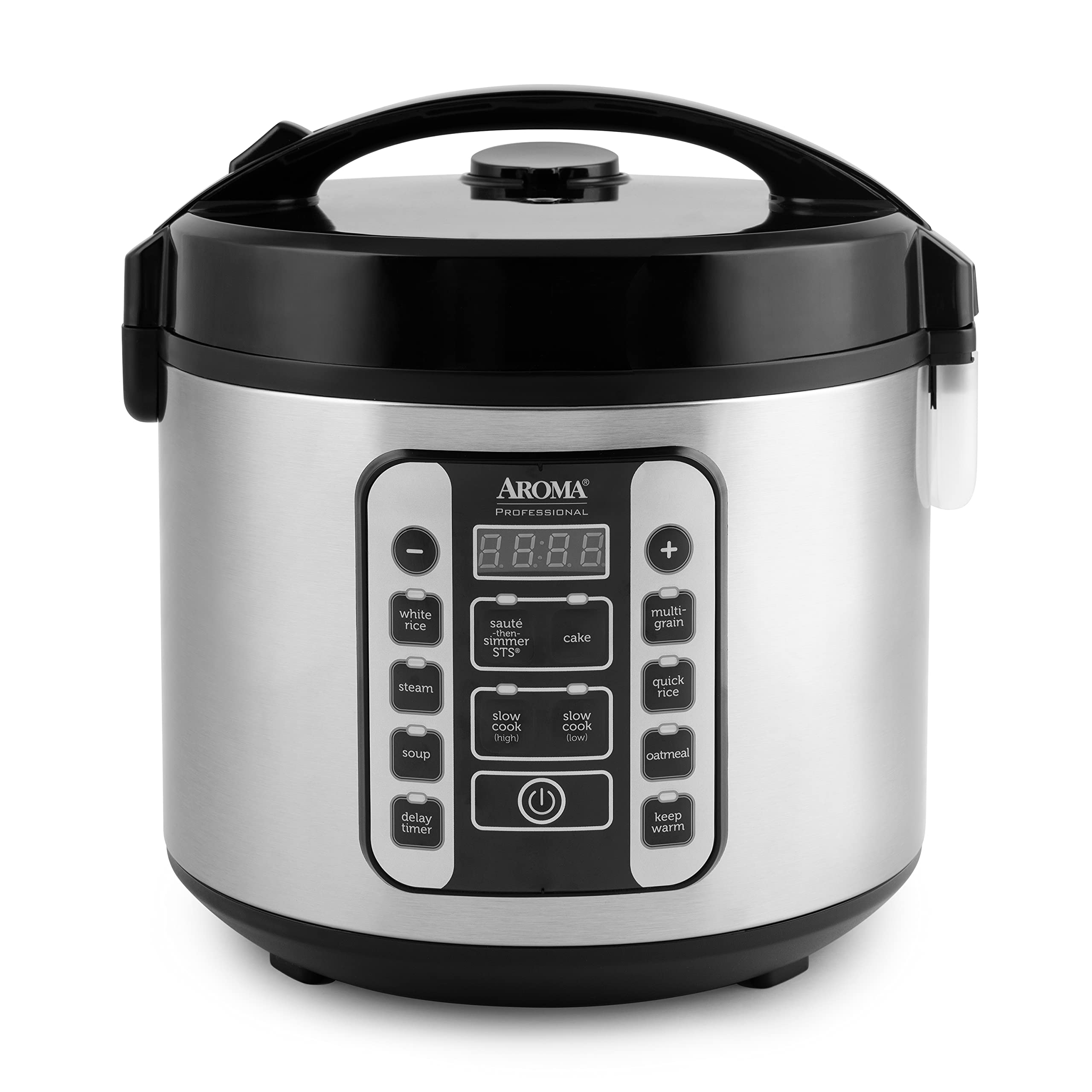 Aroma Housewares Aroma Professional 20-Cup (Cooked) / 5Qt. Digital Rice Cooker, Steamer, And Slow Cooker Pot With 10 Smart Cooki