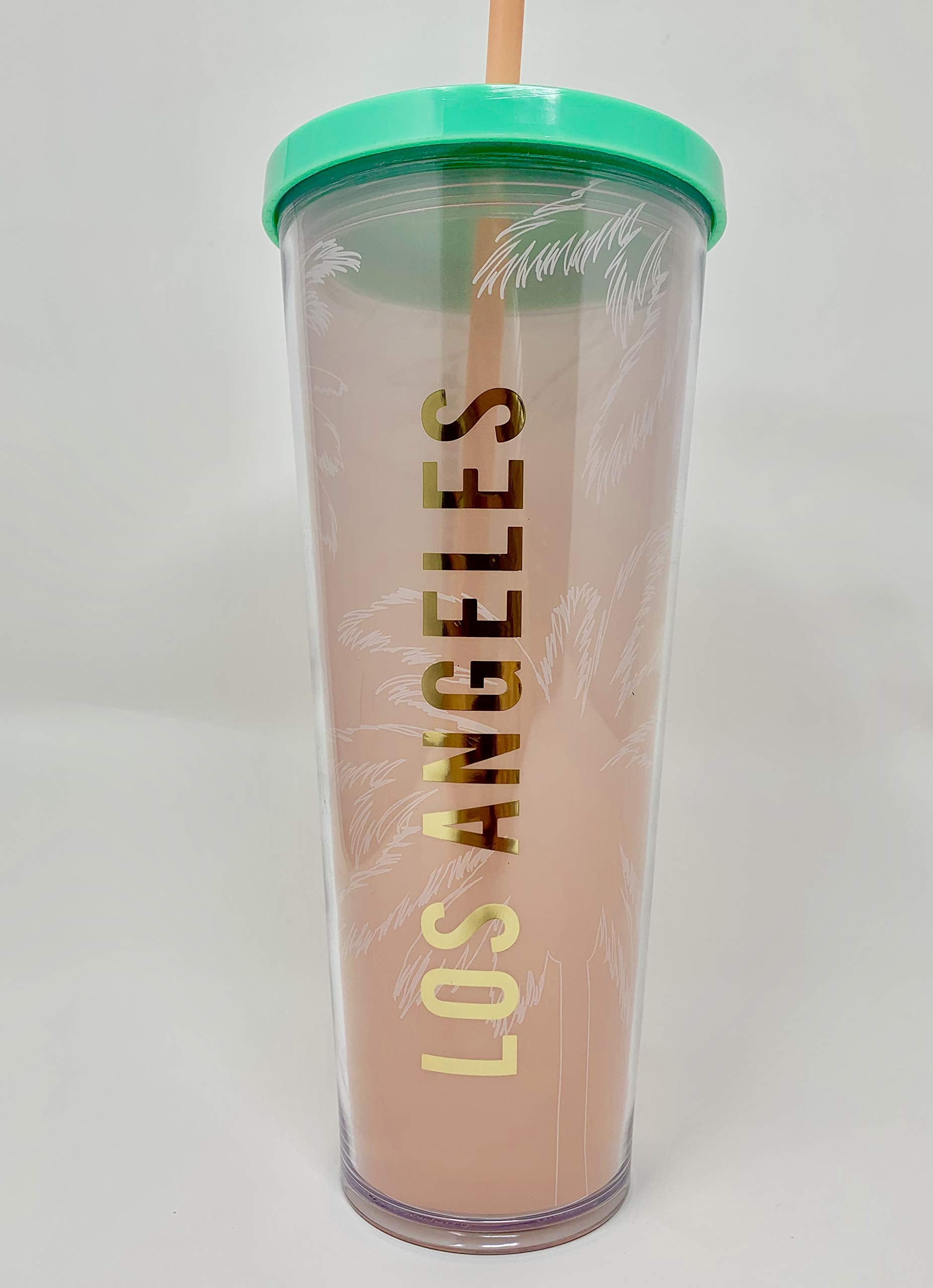 Starbucks Los Angeles 24 Oz Venti Cold Cup Traveler Tumbler