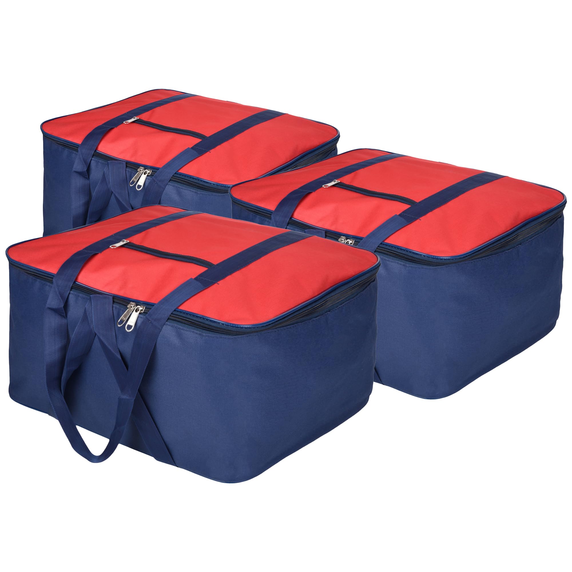 Urbane Home Pack Of 3 UnderBed Storage Bags For Clothes  Winter Wrap Up Storage Cover For Bedding, Blanket & Bedsheet Organize
