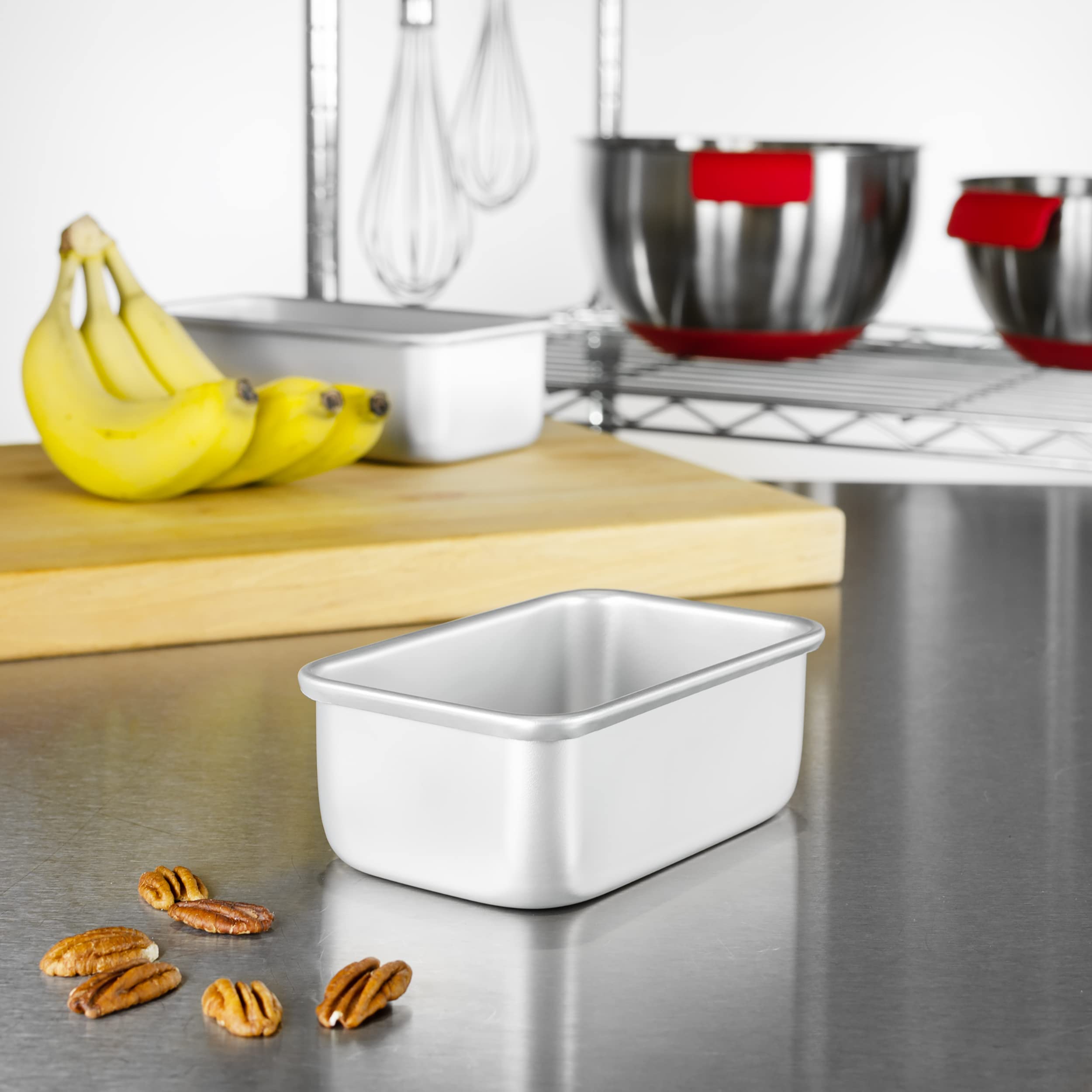 Fat Daddios Bp-5640 Anodized Aluminum Bread Loaf Pan, 55 X 3125 X 2375 Inch