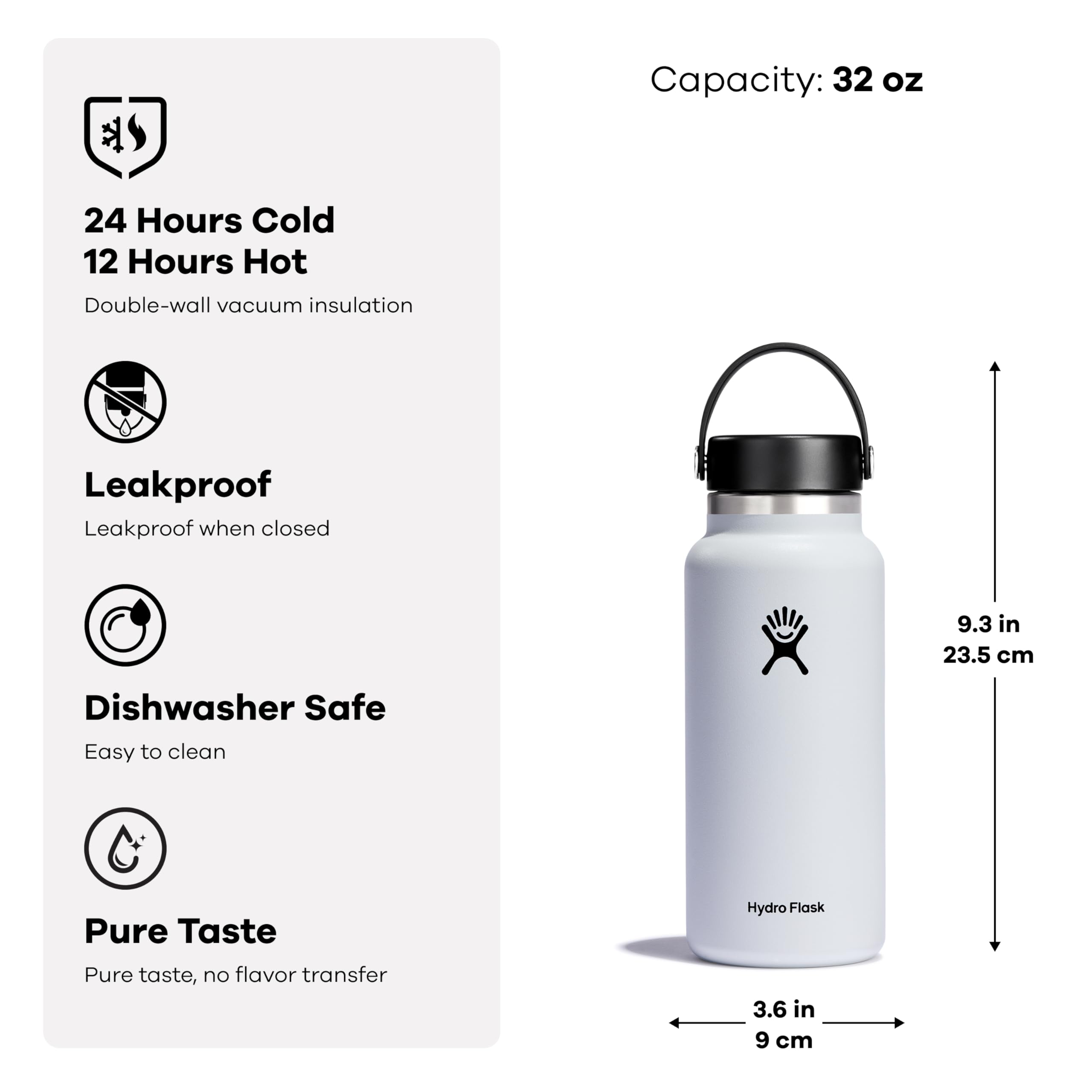 Hydro Flask Wide Flex Cap Lupine 32 Oz