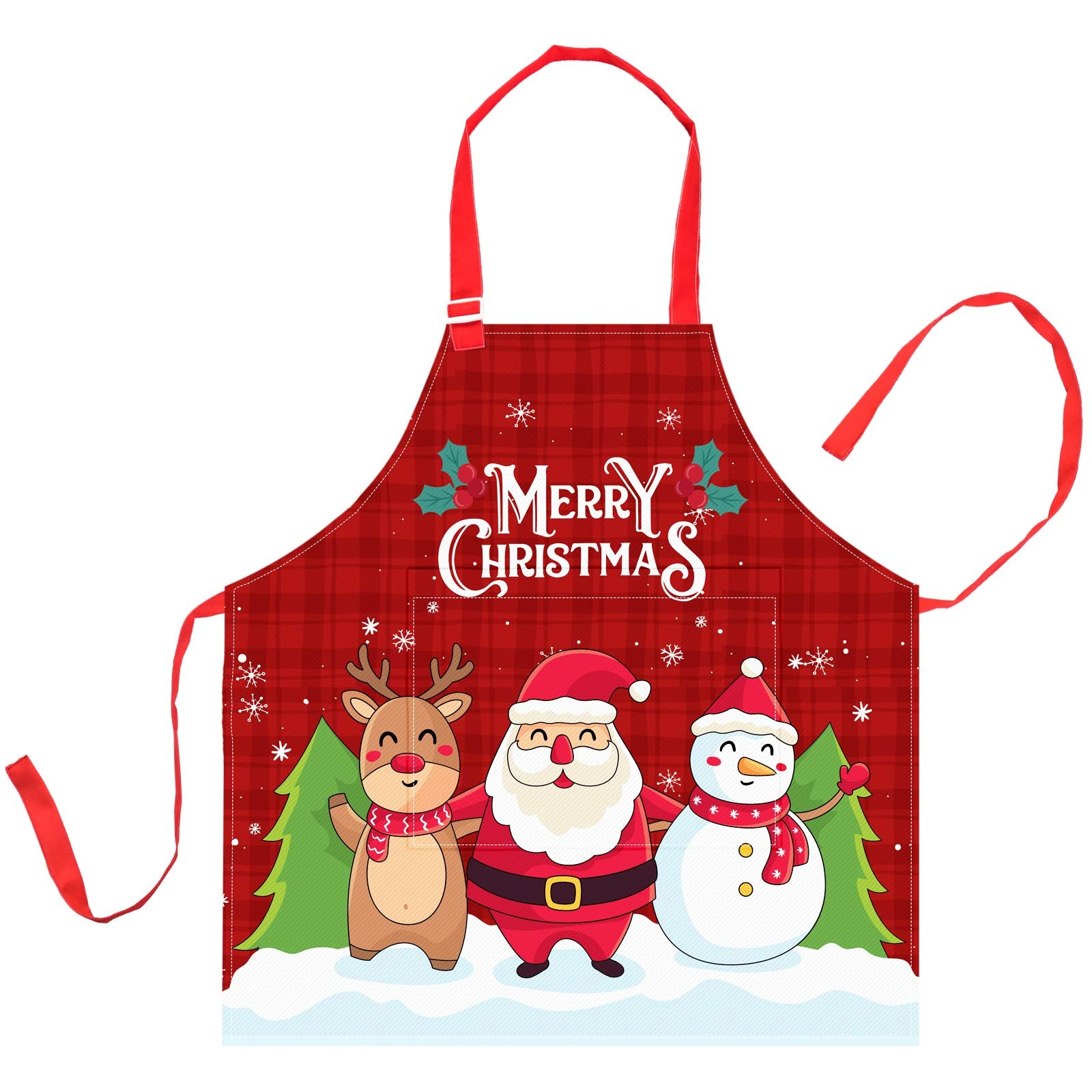 Nidoul Kids Apron For Boys Girls, Adjustable Chef Apron With Pocket, Kitchen Bib Apron For Cooking Baking Art Painting Gardening