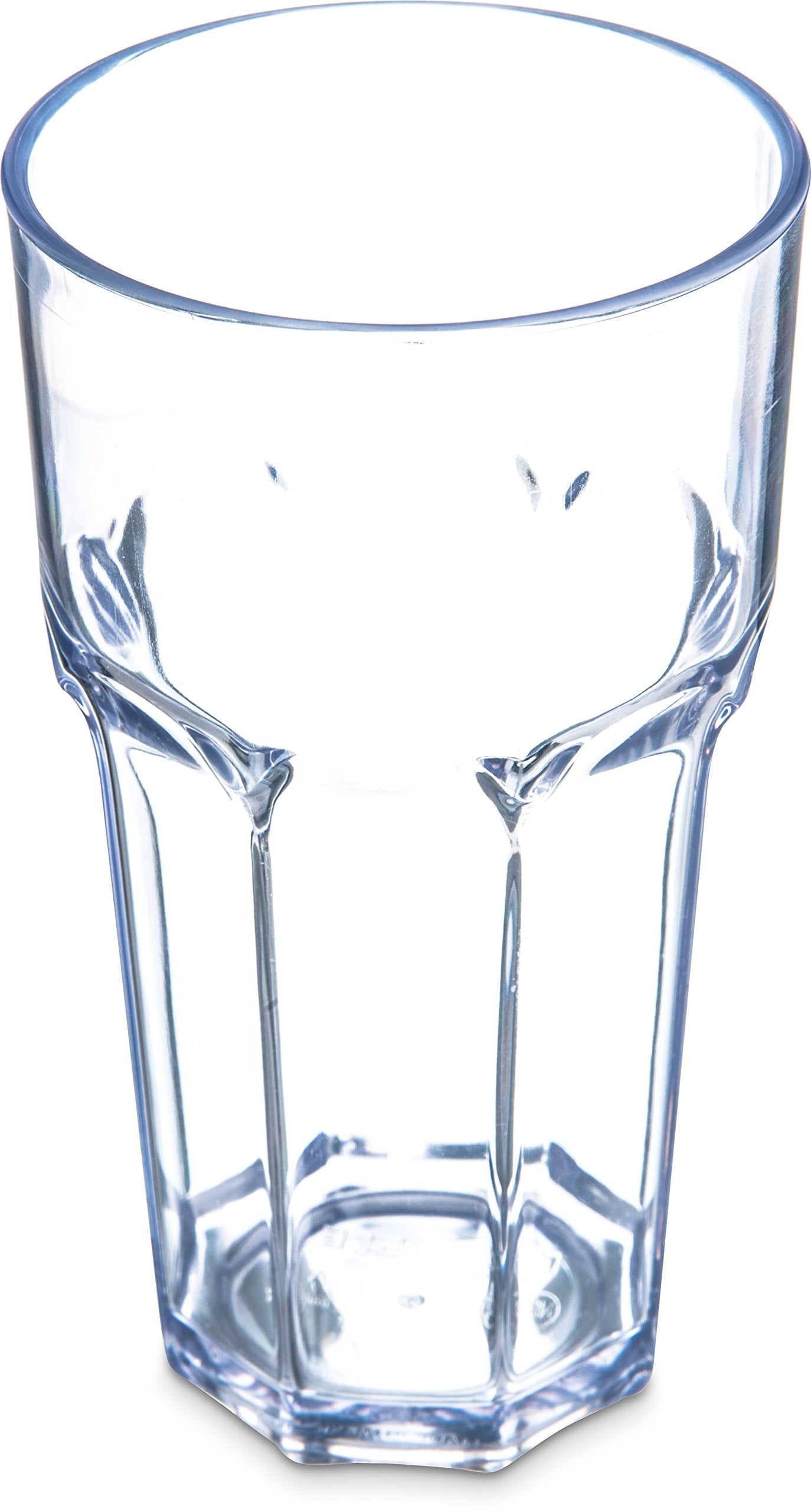 Carlisle FoodService Products Louis Tall Tumbler for Restaurants, Catering, Kitchens, Plastic, 22 Ounces, Clear, (Pack of 24)