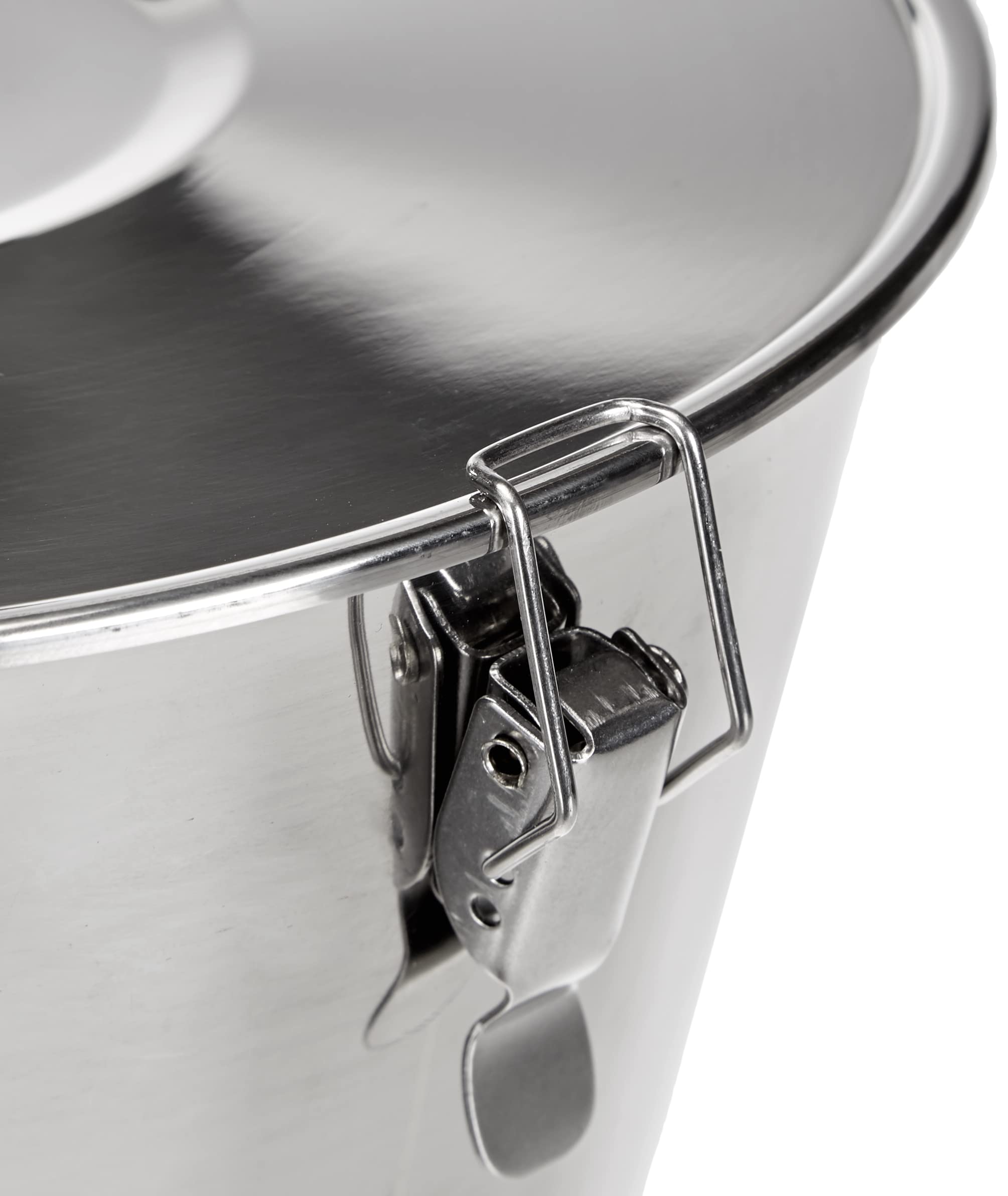 Ibili Stainless Steel Flan Mold 61 Oz, Made In Spain, Water Bath Cheesecake Pan, Pudding Pan For Baking With Lid