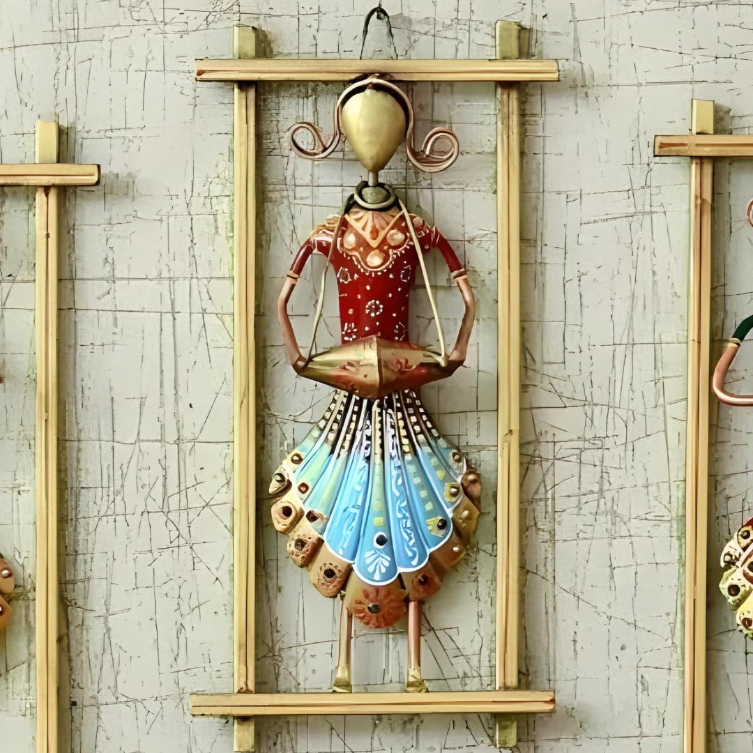 Tukku Collection Handcrafted Rajasthani Wall Art For Home Decoration | Wall Frame For Living Rooms And Bedrooms | Wall Hanging F