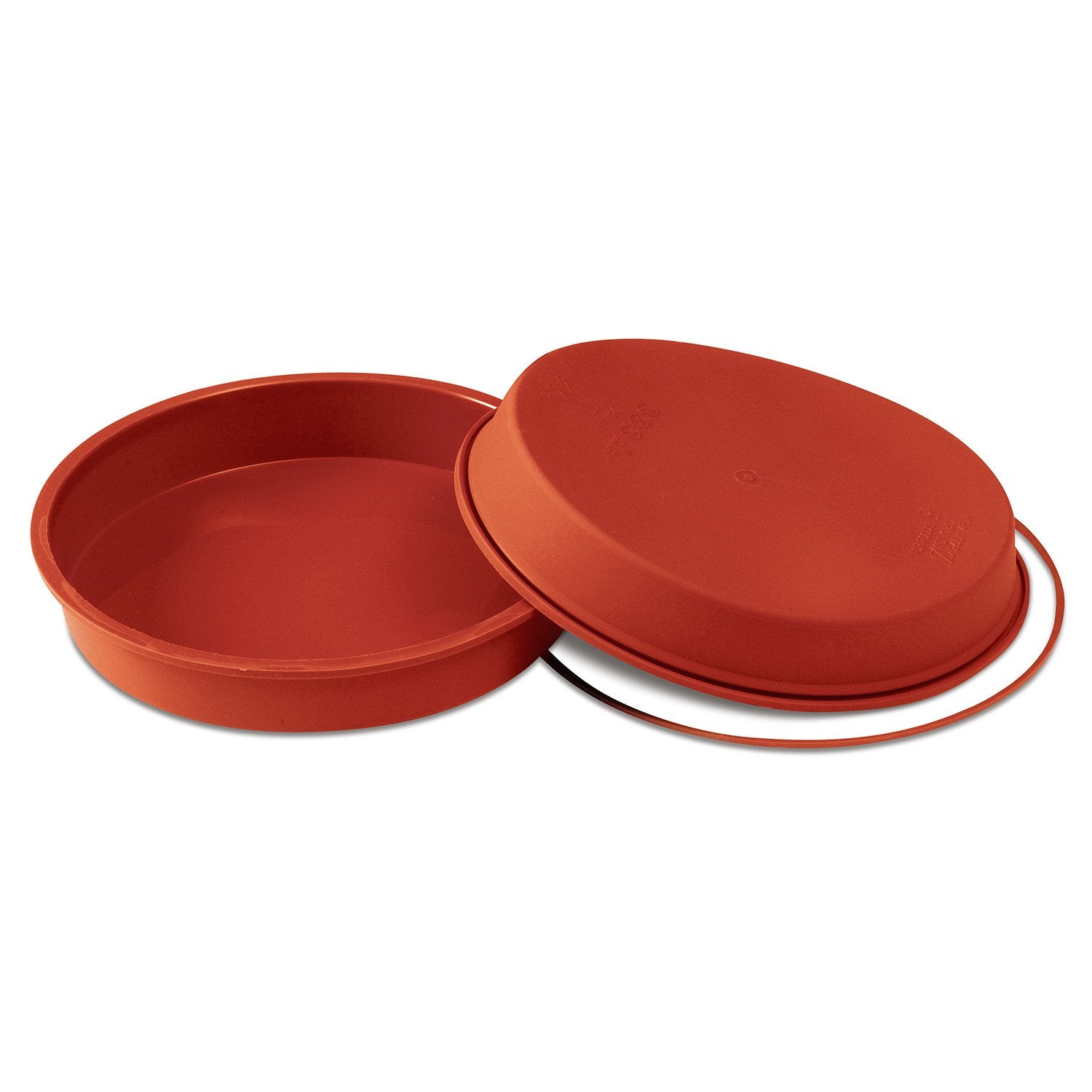 Silikomart Classic Round Mould, Orange, 260Mm
