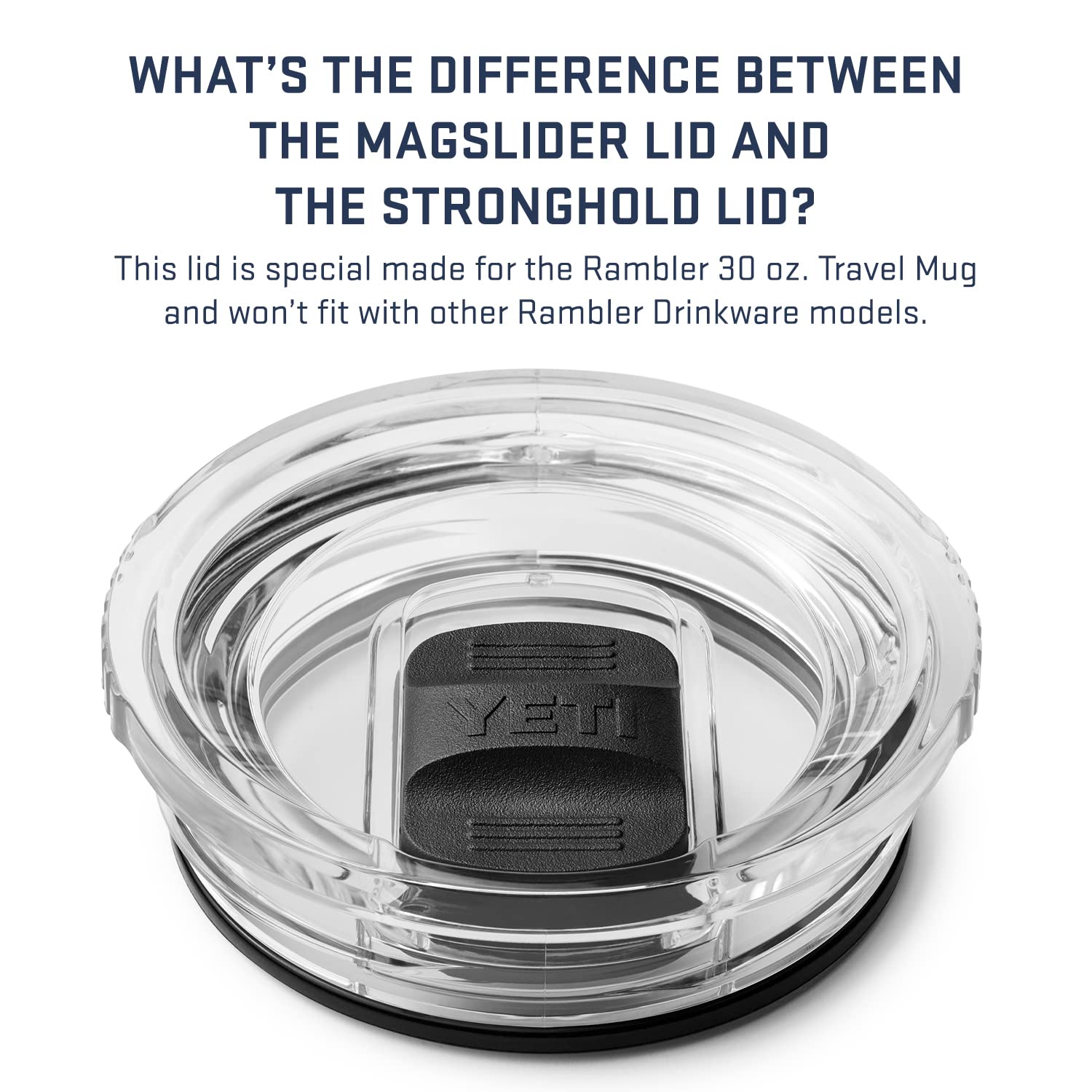 Yeti Rambler 20 Oz Stronghold Lid For The 20 Oz Travel Mug Only