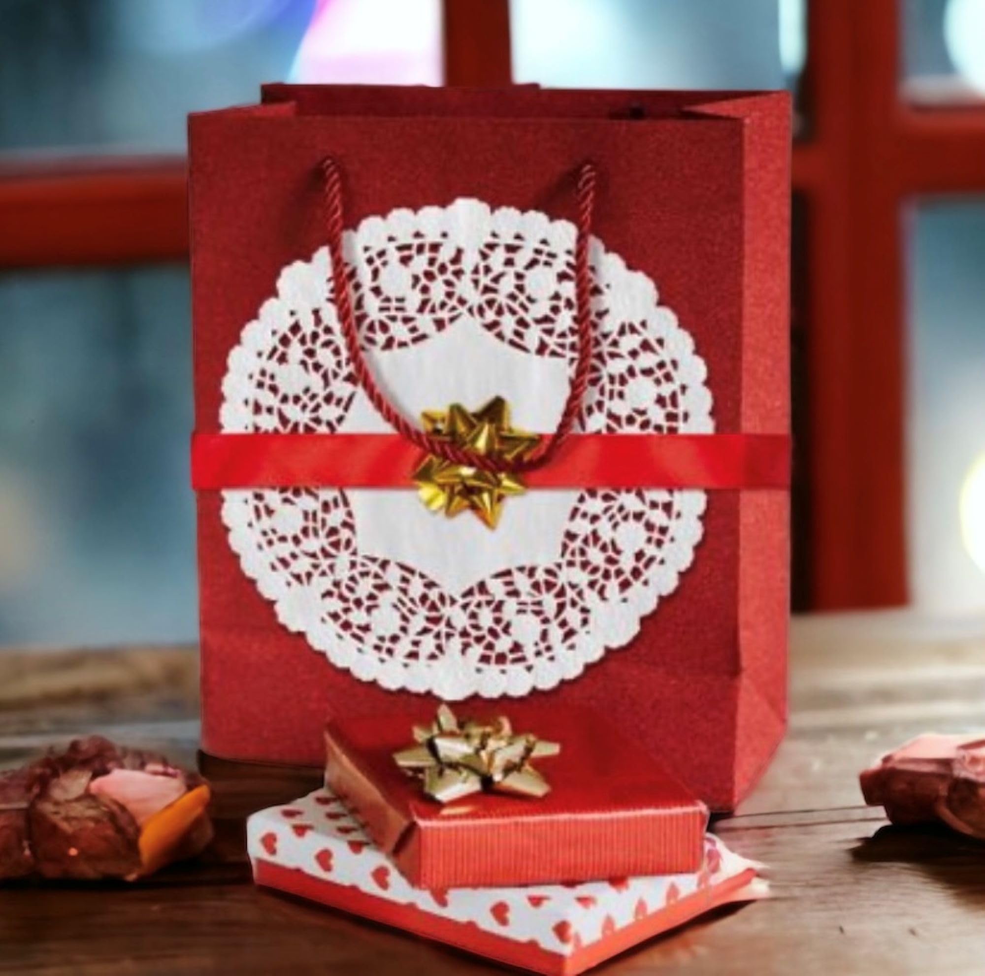 The Baker Celebrations White Round 9 Inches Paper Lace Doilies - Made In Canada (100)