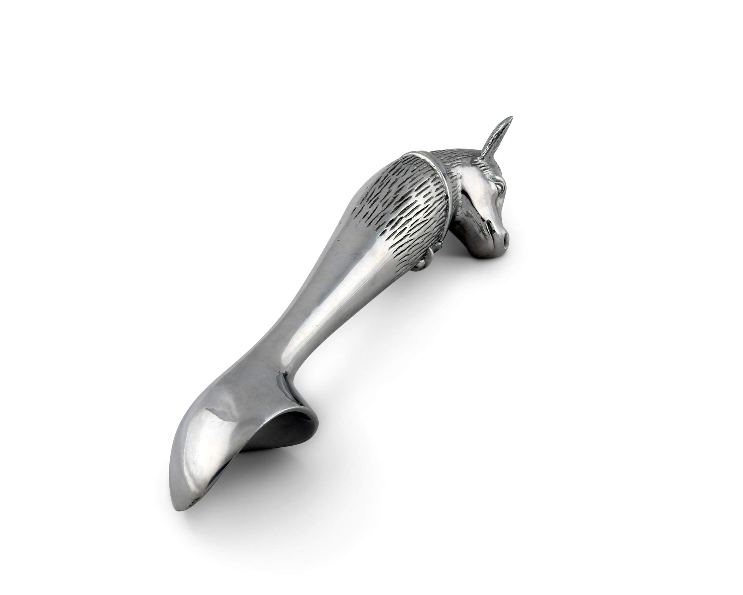 Arthur Court Designs Aluminum Cow Ice Cream Scoop 10 Inch Long
