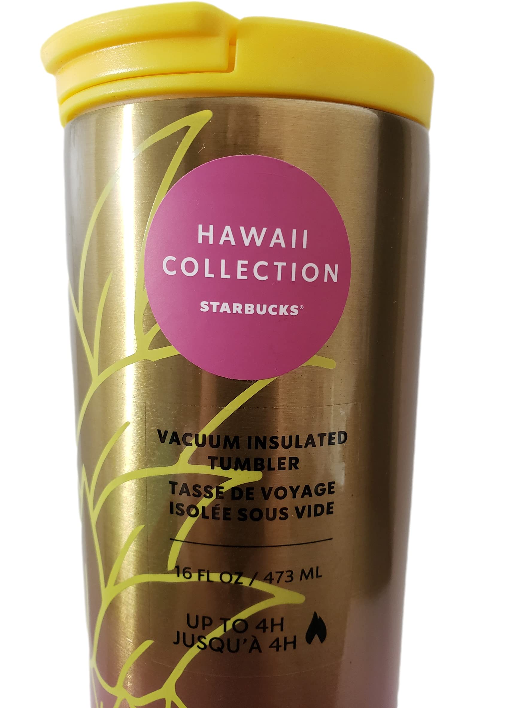 Starbucks Hawaii Collection Stainless Steel Pineapple 16oz Tumbler