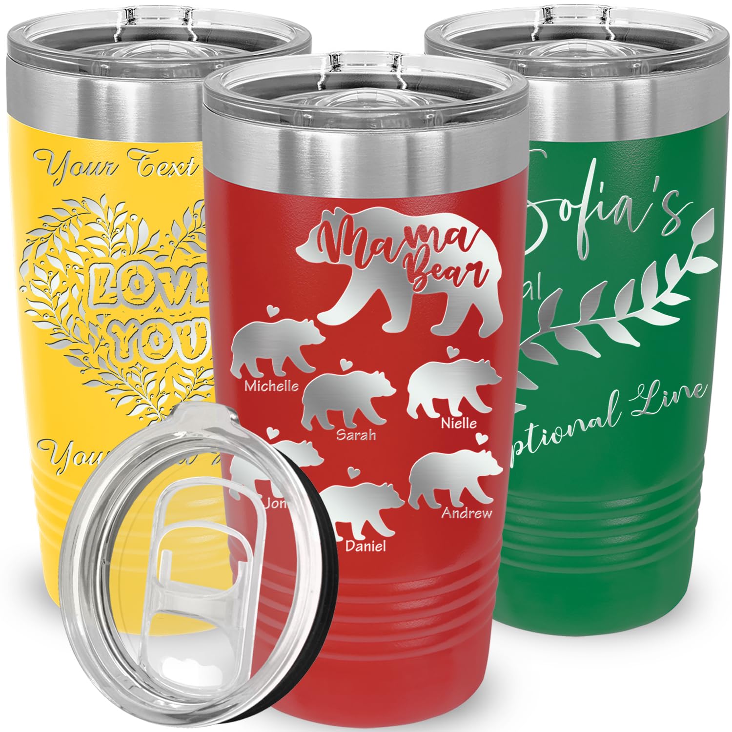 Personalized Tumbler For Women, Custom Coffee Travel Mug, Valentine 'S Day Gift, Mothers Day Gift, Small Tumbler With Lid, Keep