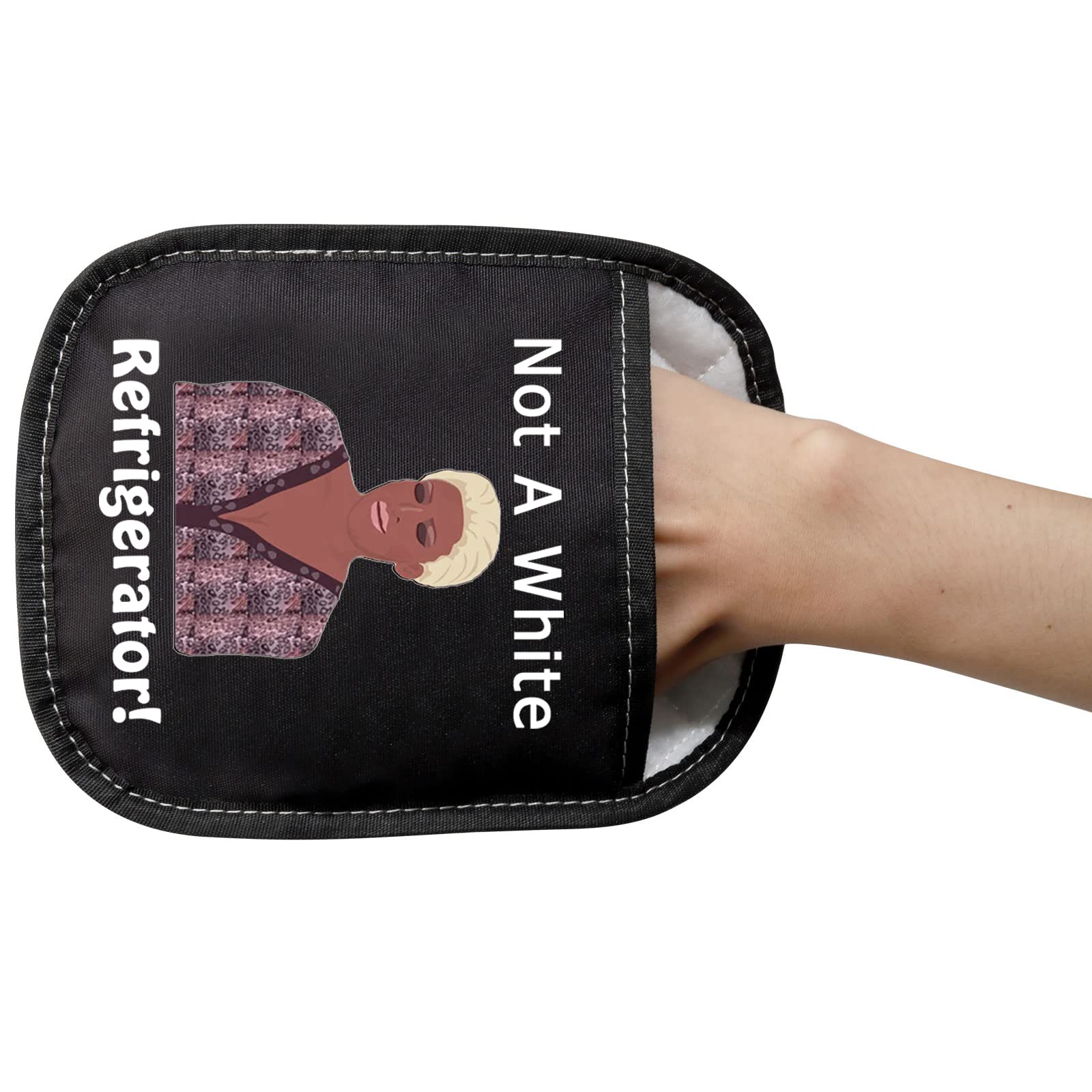 Levlo Funny Housewives Gift Not A White Refrigerator Pot Holder Housewives Party Gifts(Not A White Refrigerator)