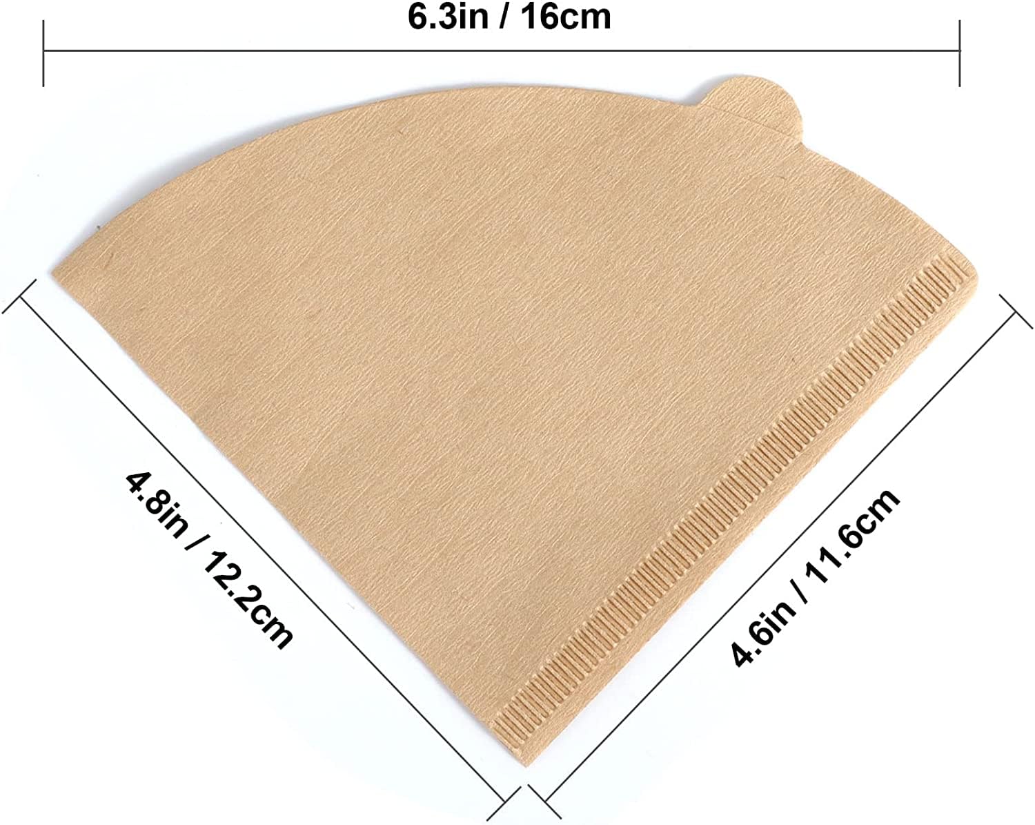 Coffee Filter, Cone Coffee Filters #2, Disposable Drip Coffee Filter 1-4 Cup For Pour Over And Drip Coffee Maker, Natural Unblea