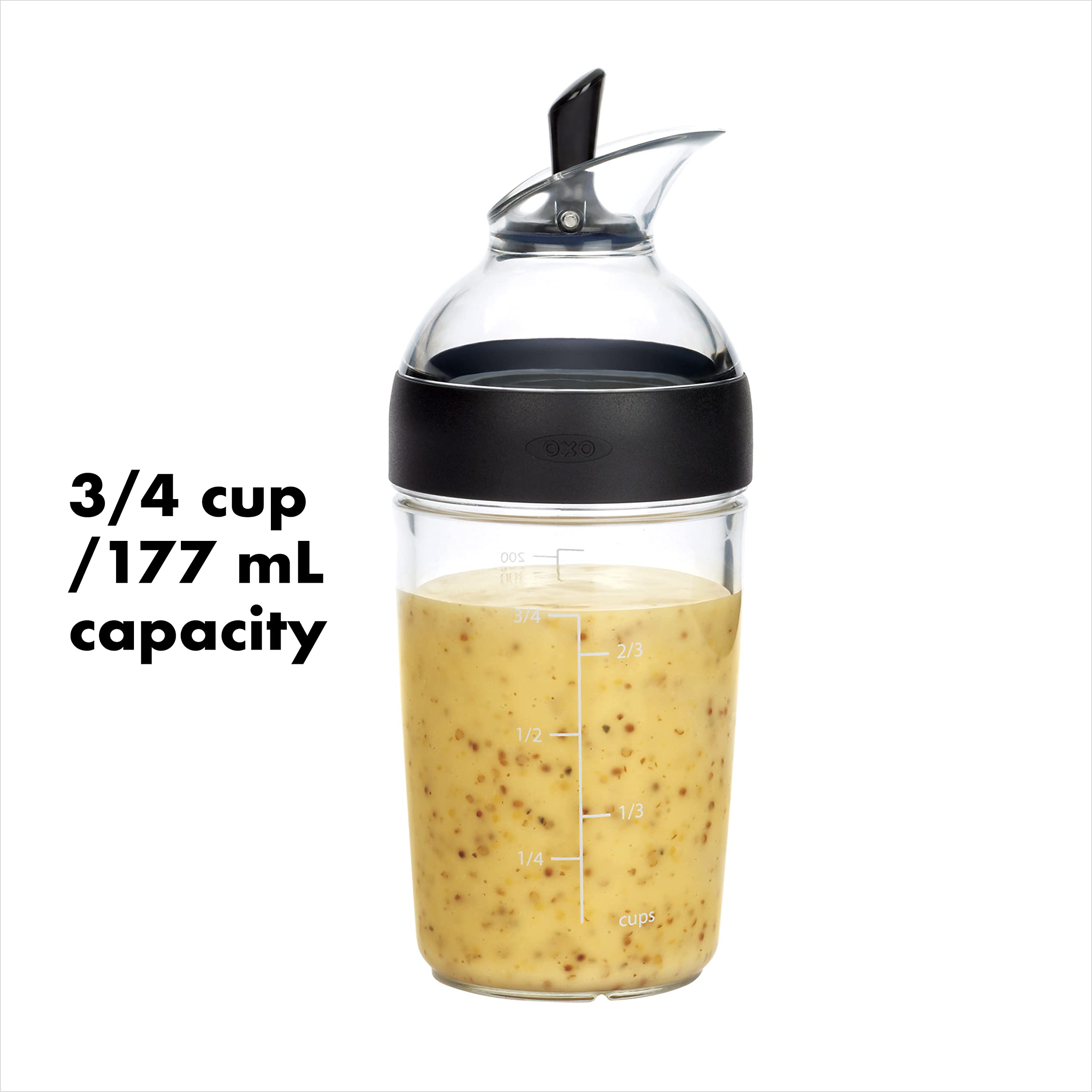 OXO good grips Little Salad Dressing Shaker - Black